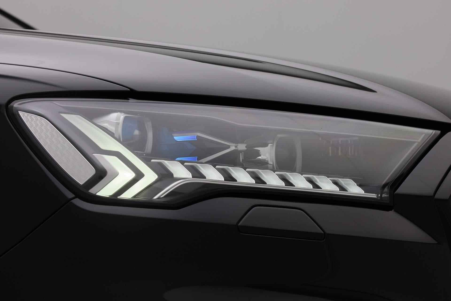 Audi Q7 55 TFSI e 381PK tiptronic quattro Pro Line S | Pano | Trekhaak | 360 camera | HUD | Laser LED | 22 inch | Keyless | Zwart optiek - 11/57