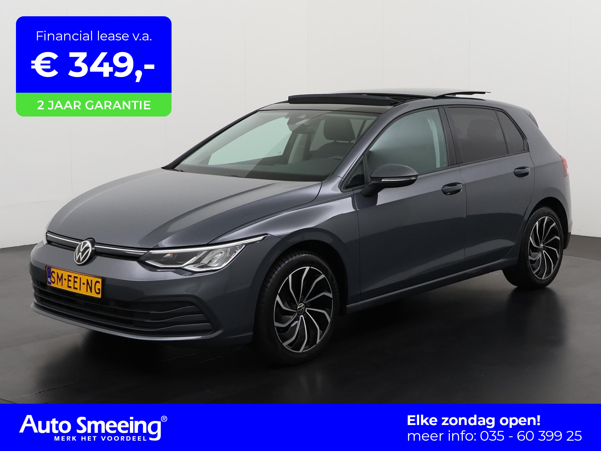 Volkswagen Golf 1.5 eTSI Life DSG | Schuifdak | Stuurverwarming | 17'' Ventura | Zondag Open!