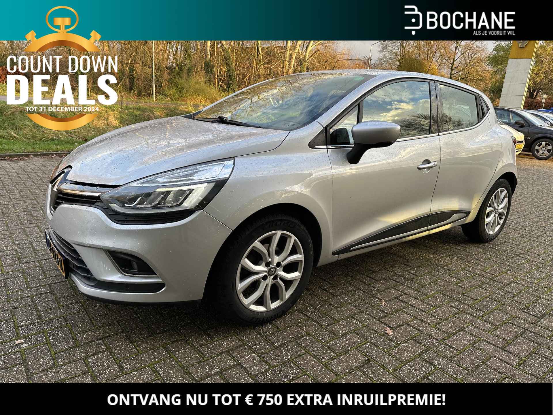 Renault Clio 1.2 TCe 120 EDC Intens | Automaat | Navi | Clima | Cruise | Armsteun | LM velgen 16" | Parkeersensoren voor, achter en achteruitrijcamera - 1/24