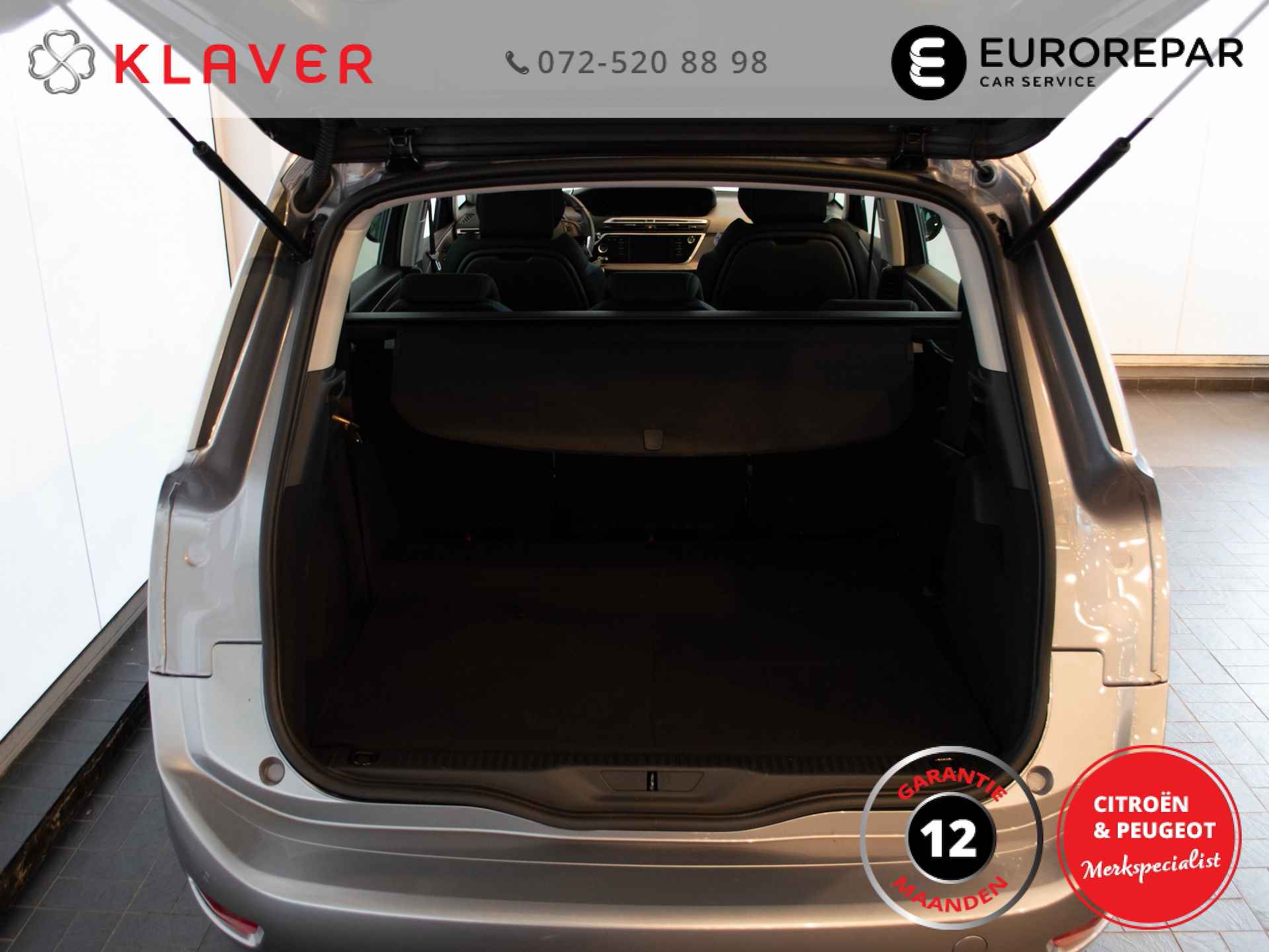 Citroen Grand C4 SpaceTourer 130PK C-Series | 7pers | Automaat | Camera | Navi | Climate | Cr - 12/38