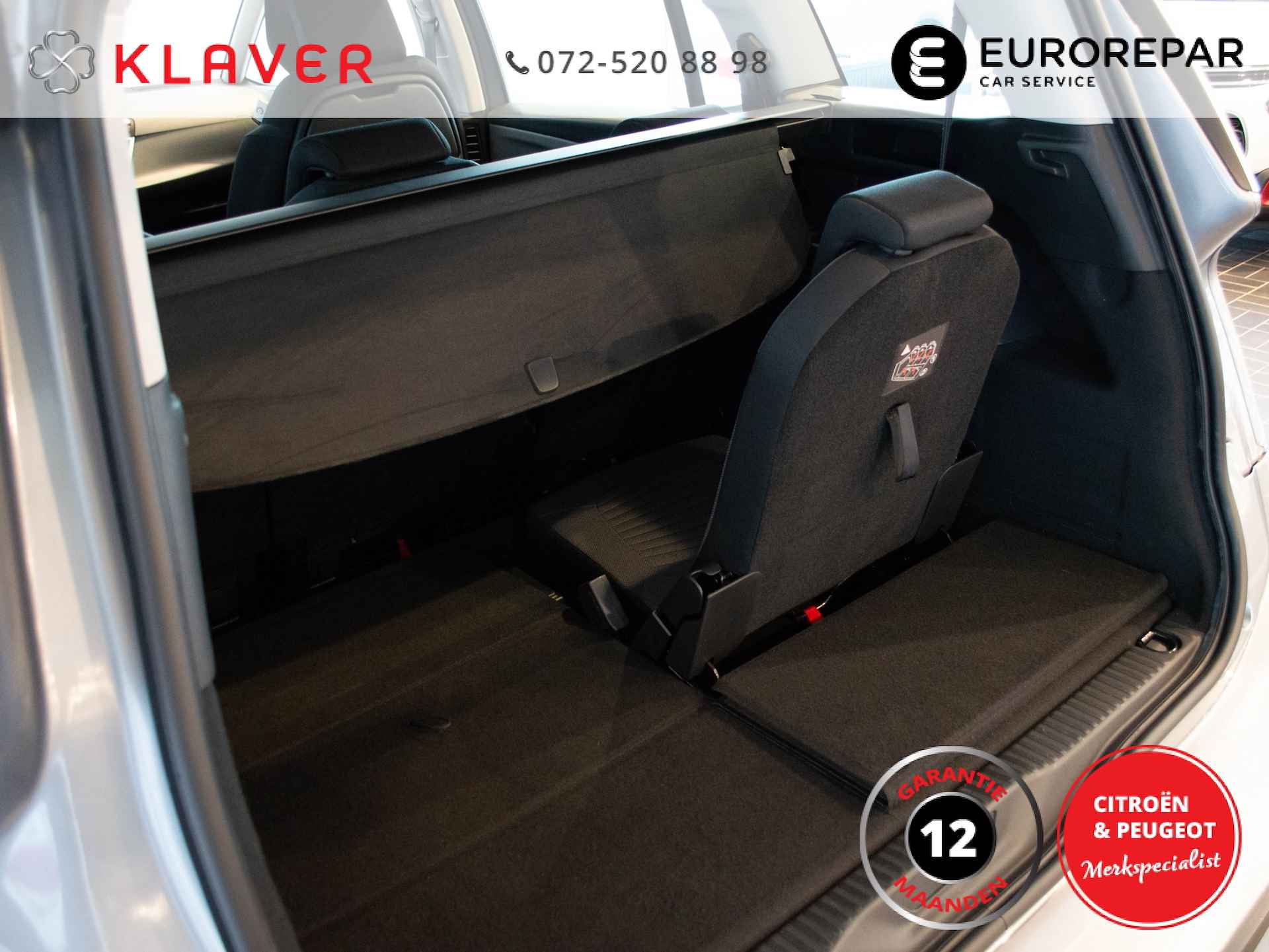 Citroen Grand C4 SpaceTourer 130PK C-Series | 7pers | Automaat | Camera | Navi | Climate | Cr - 13/38