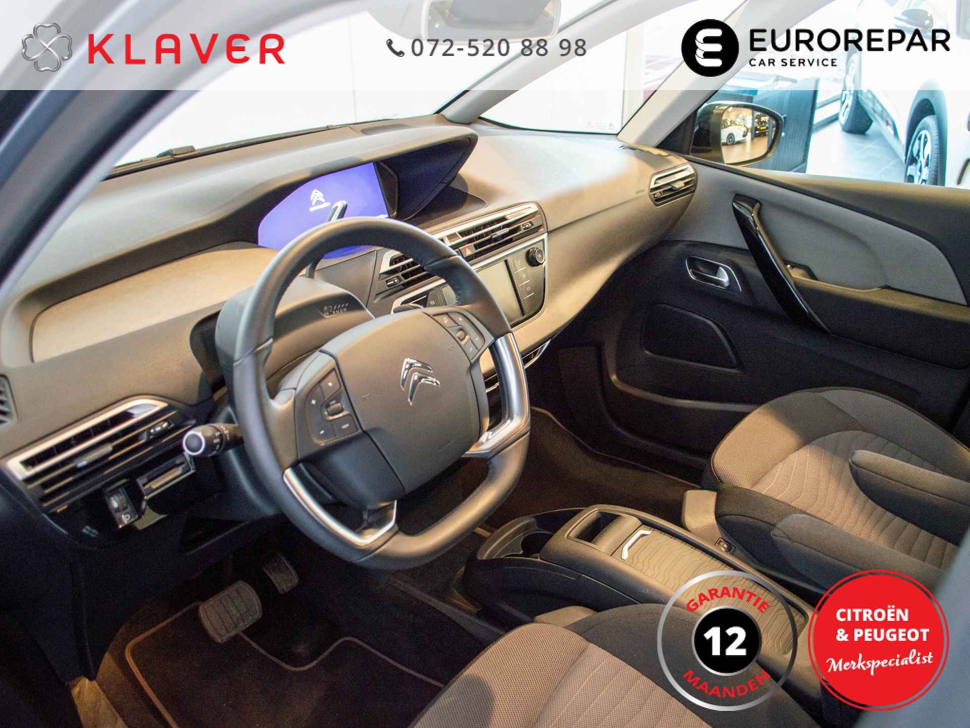 Citroen Grand C4 SpaceTourer 130PK C-Series | 7pers | Automaat | Camera | Navi | Climate | Cr - 18/38