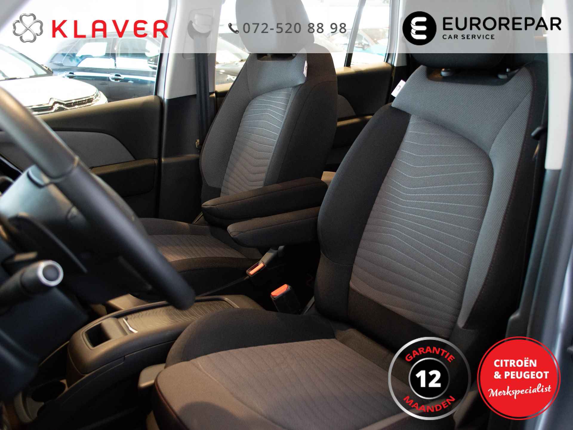 Citroen Grand C4 SpaceTourer 130PK C-Series | 7pers | Automaat | Camera | Navi | Climate | Cr - 19/38