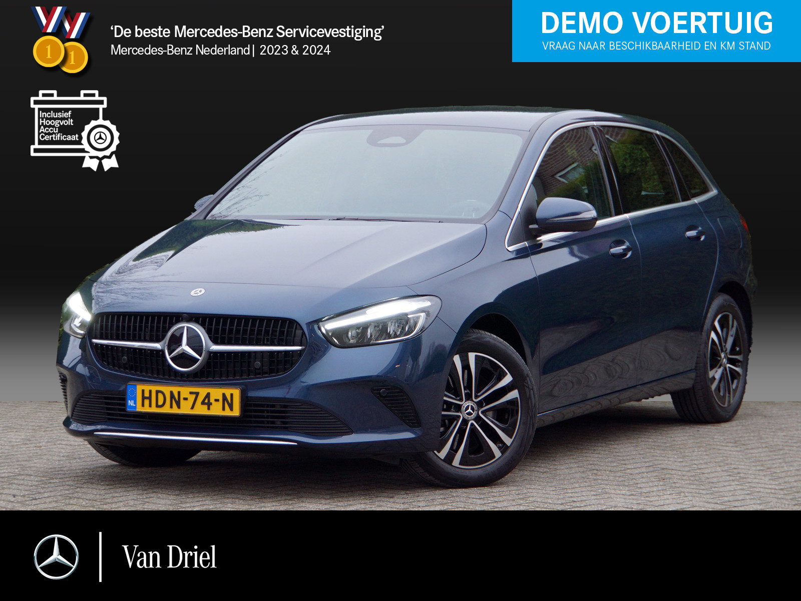 Mercedes-Benz B-Klasse B 250 e Facelift Luxury | Camera Widescreen Stuurverwarming