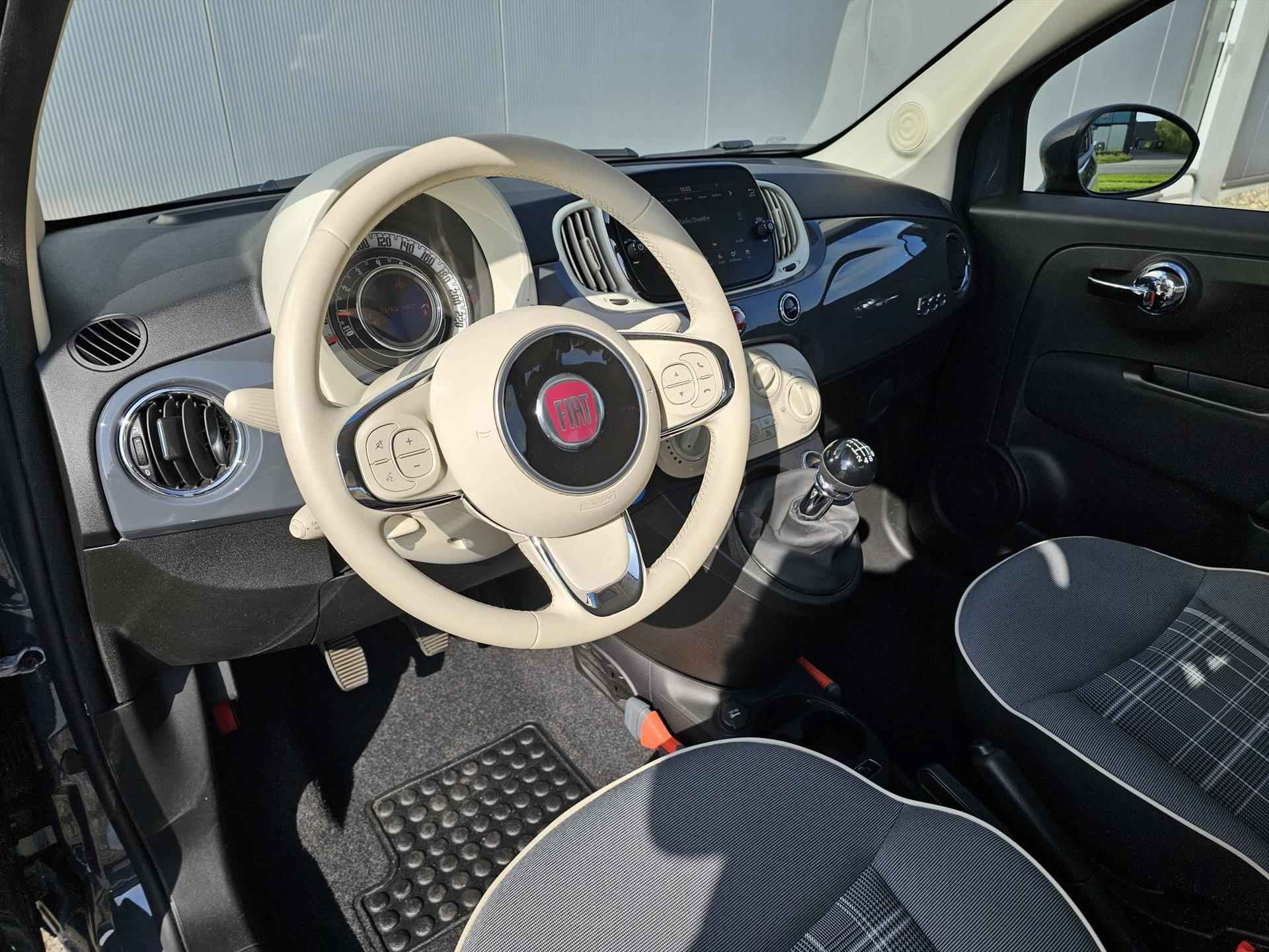 FIAT 500 70pk Hybrid Lounge | Airco | Cruise Control | Bluetooth - 8/40