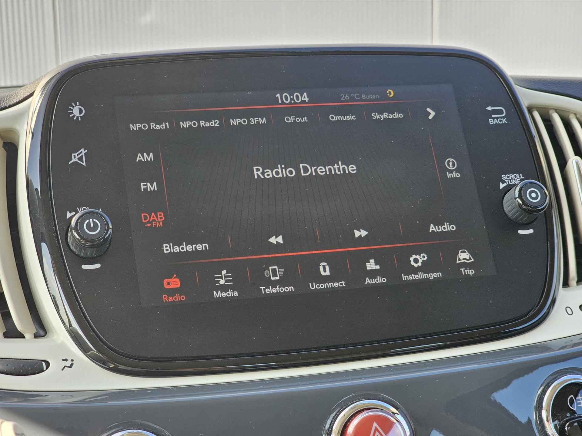 FIAT 500 70pk Hybrid Lounge | Airco | Cruise Control | Bluetooth - 15/40