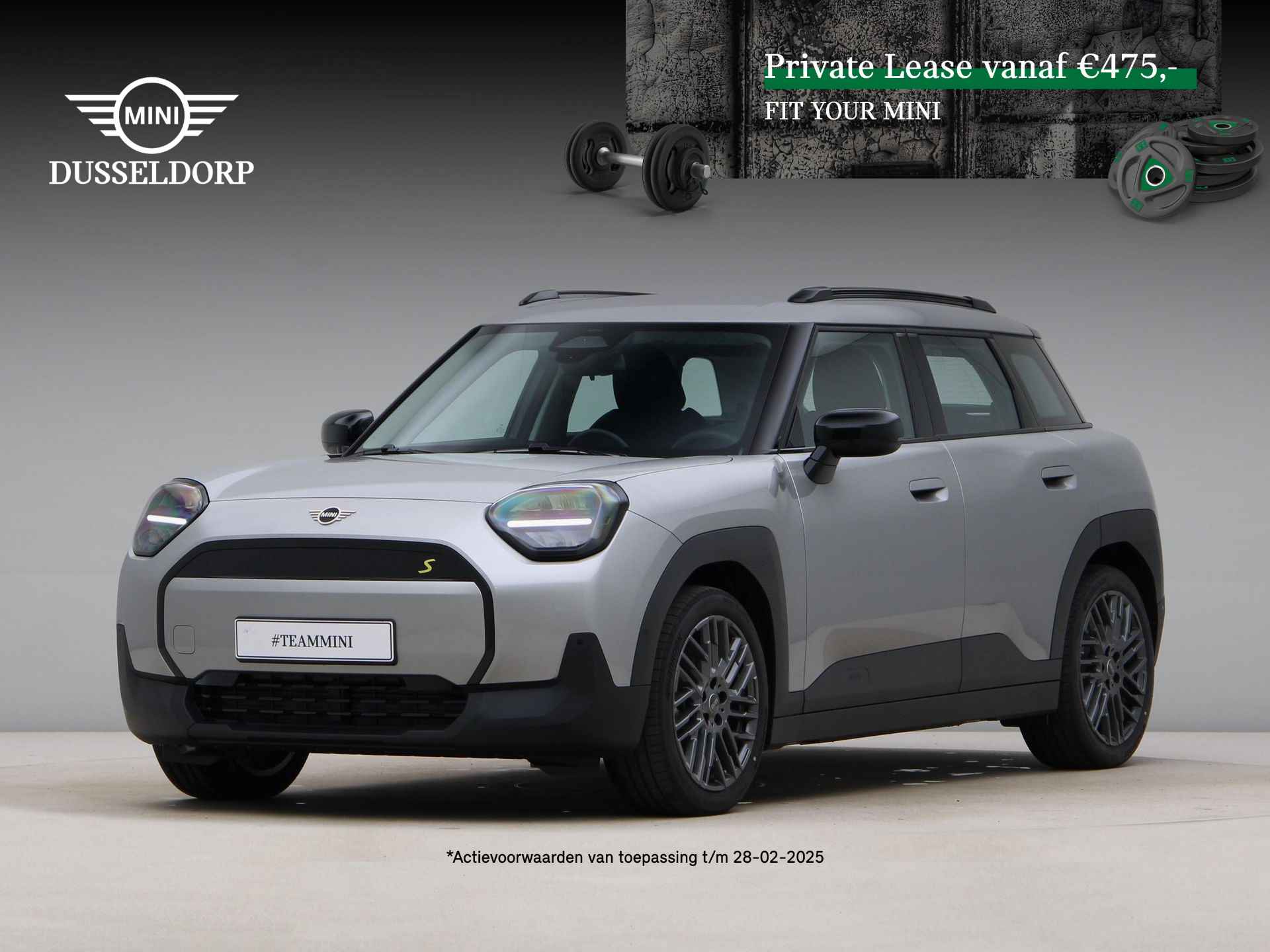 MINI Aceman E Essential PRIVATE LEASE EUR 499,- (48 mnd/10.000 km)