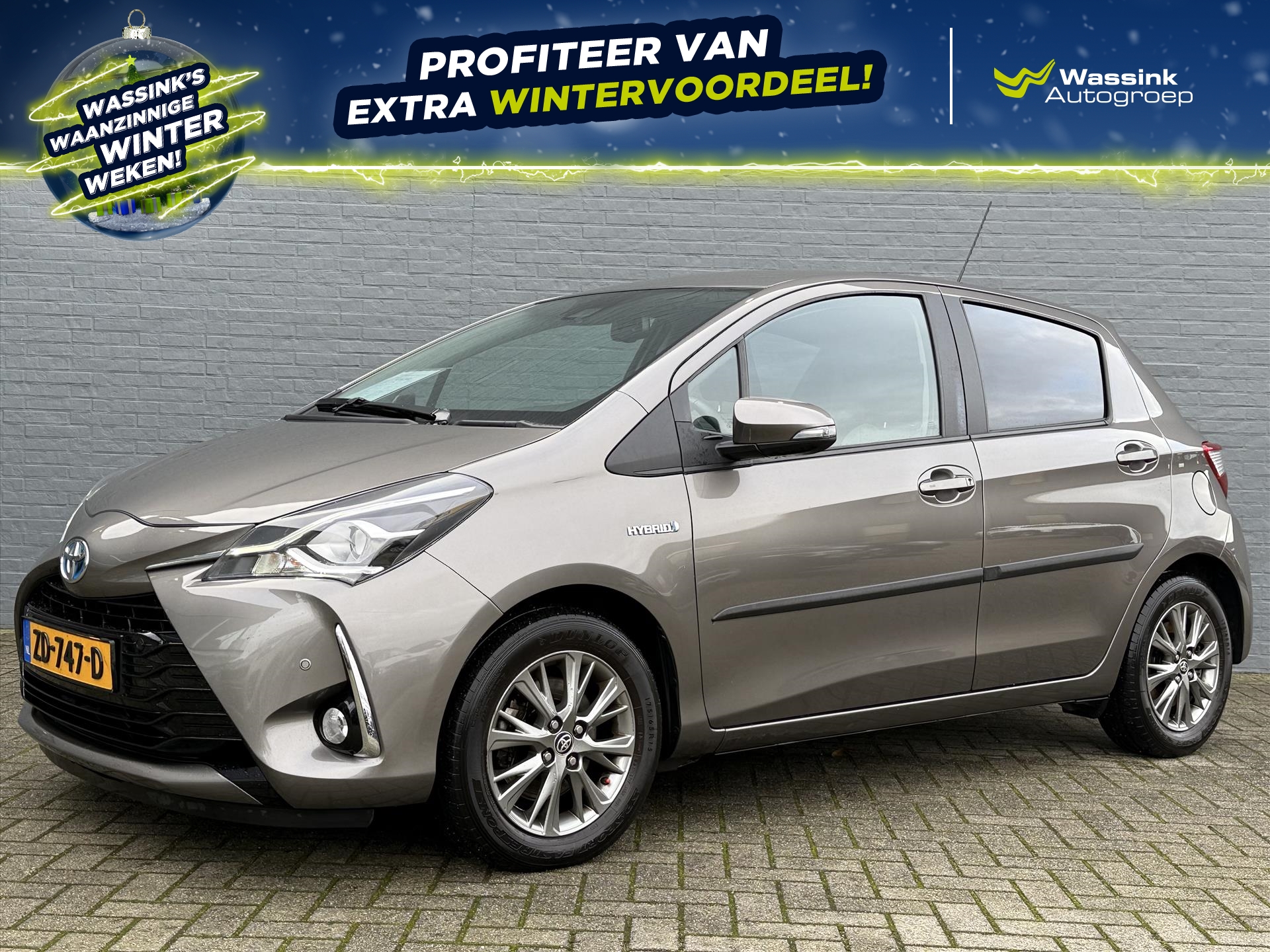 TOYOTA Yaris 1.5 Hybrid 100pk 5D CVT Dynamic | Navigatie | LMV