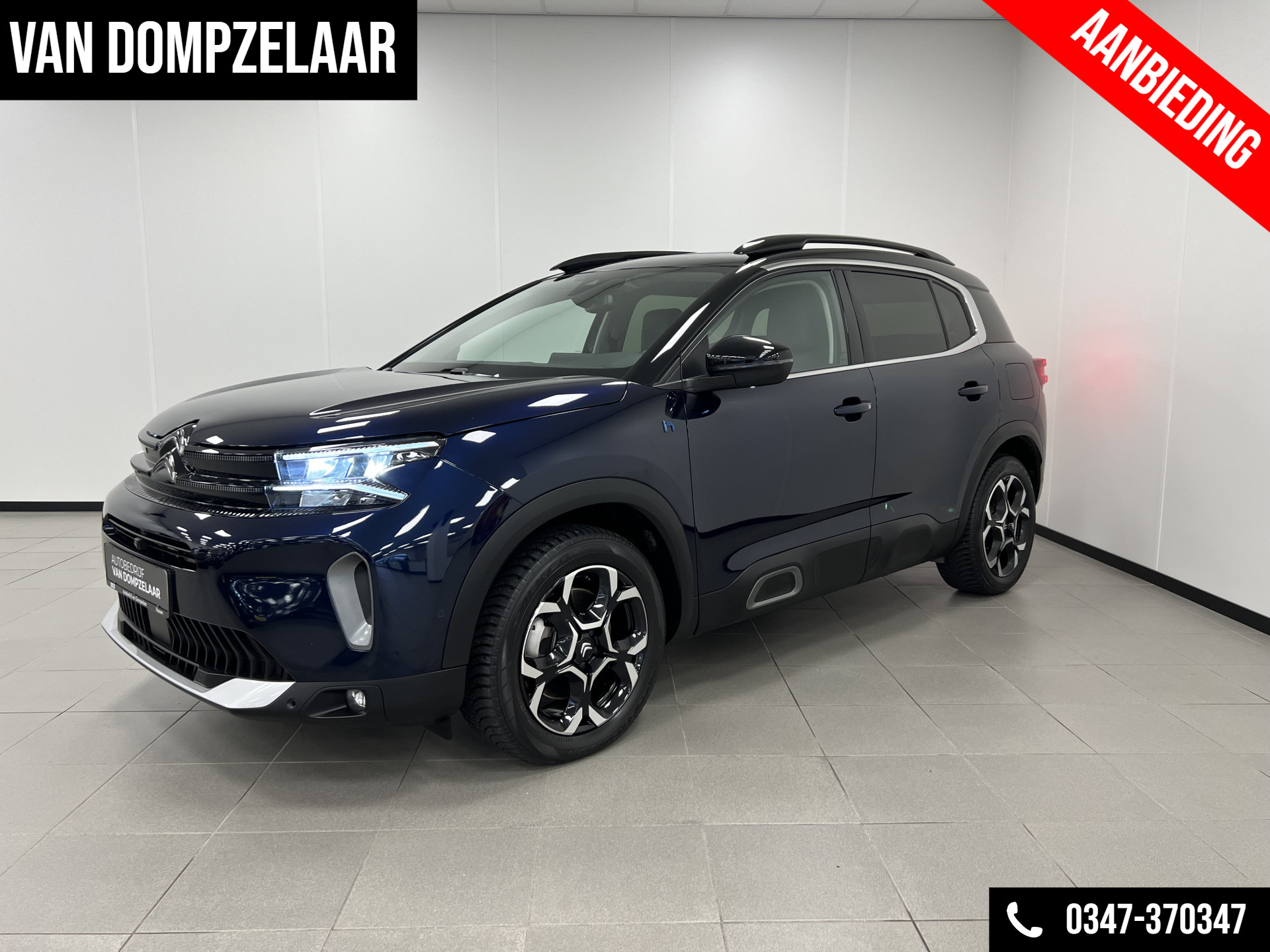 Citroën C5 Aircross 1.6 Plug-in Hybrid Max / LEDER / 225PK / AUTOMAAT / PANO / NAVI / CAMERA /