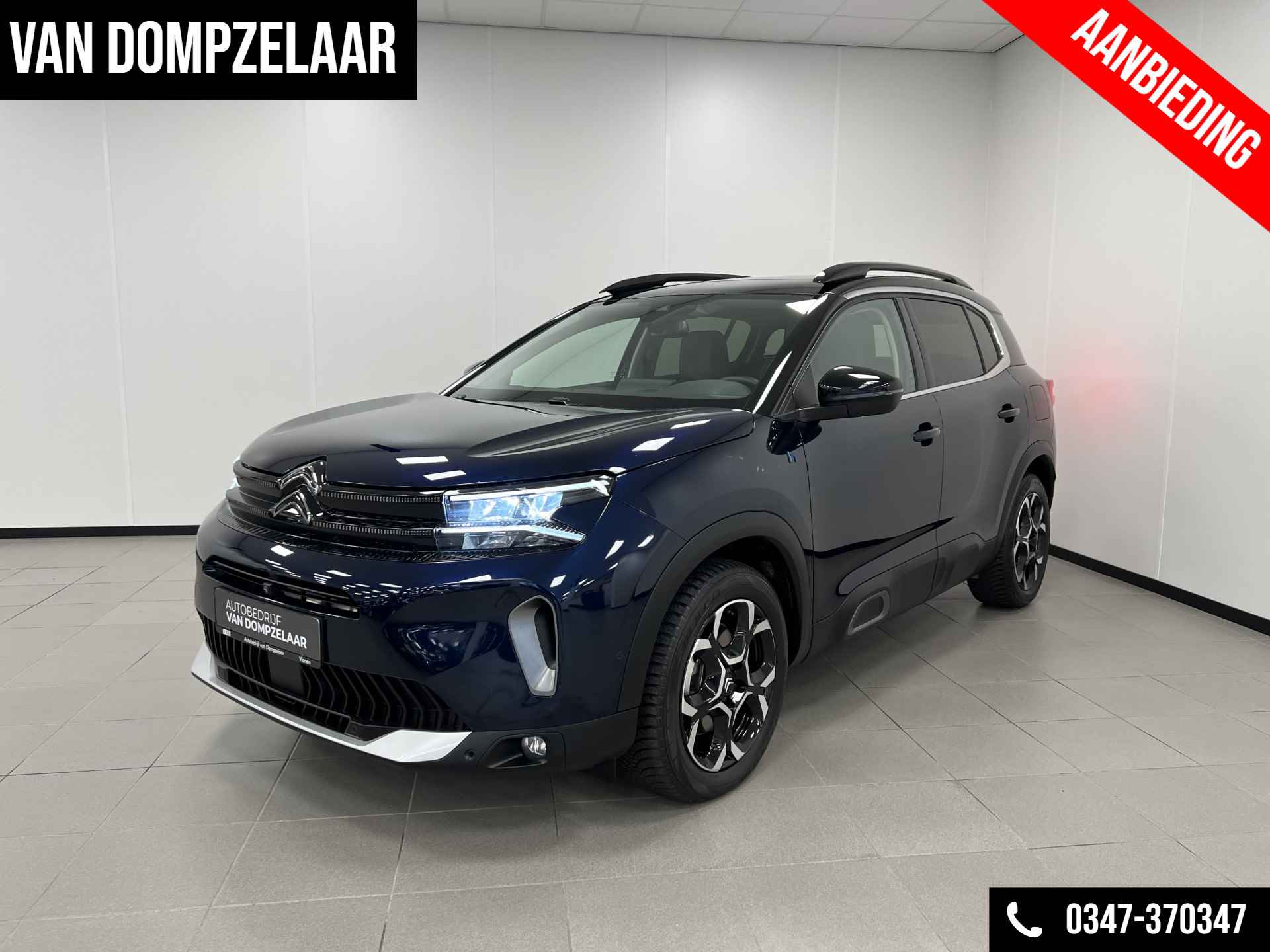 Citroën C5 Aircross 1.6 Plug-in Hybrid Max / LEDER / 225PK / AUTOMAAT / PANO / NAVI / CAMERA / - 3/58