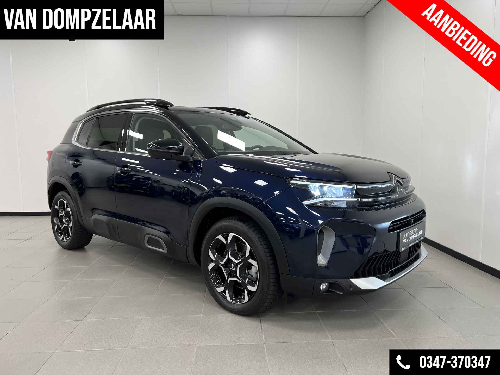 Citroën C5 Aircross 1.6 Plug-in Hybrid Max / LEDER / 225PK / AUTOMAAT / PANO / NAVI / CAMERA / - 6/58