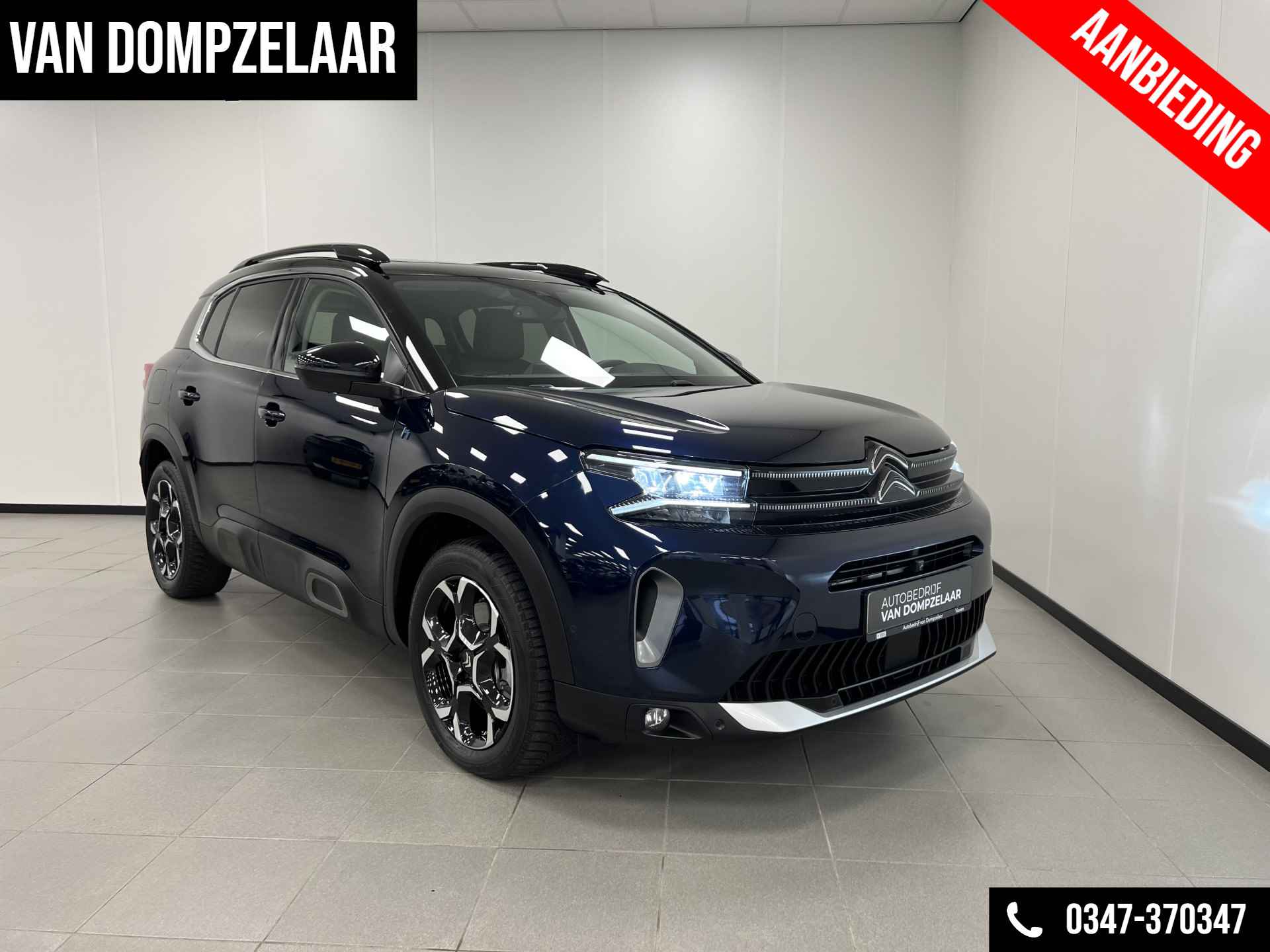 Citroën C5 Aircross 1.6 Plug-in Hybrid Max / LEDER / 225PK / AUTOMAAT / PANO / NAVI / CAMERA / - 7/58