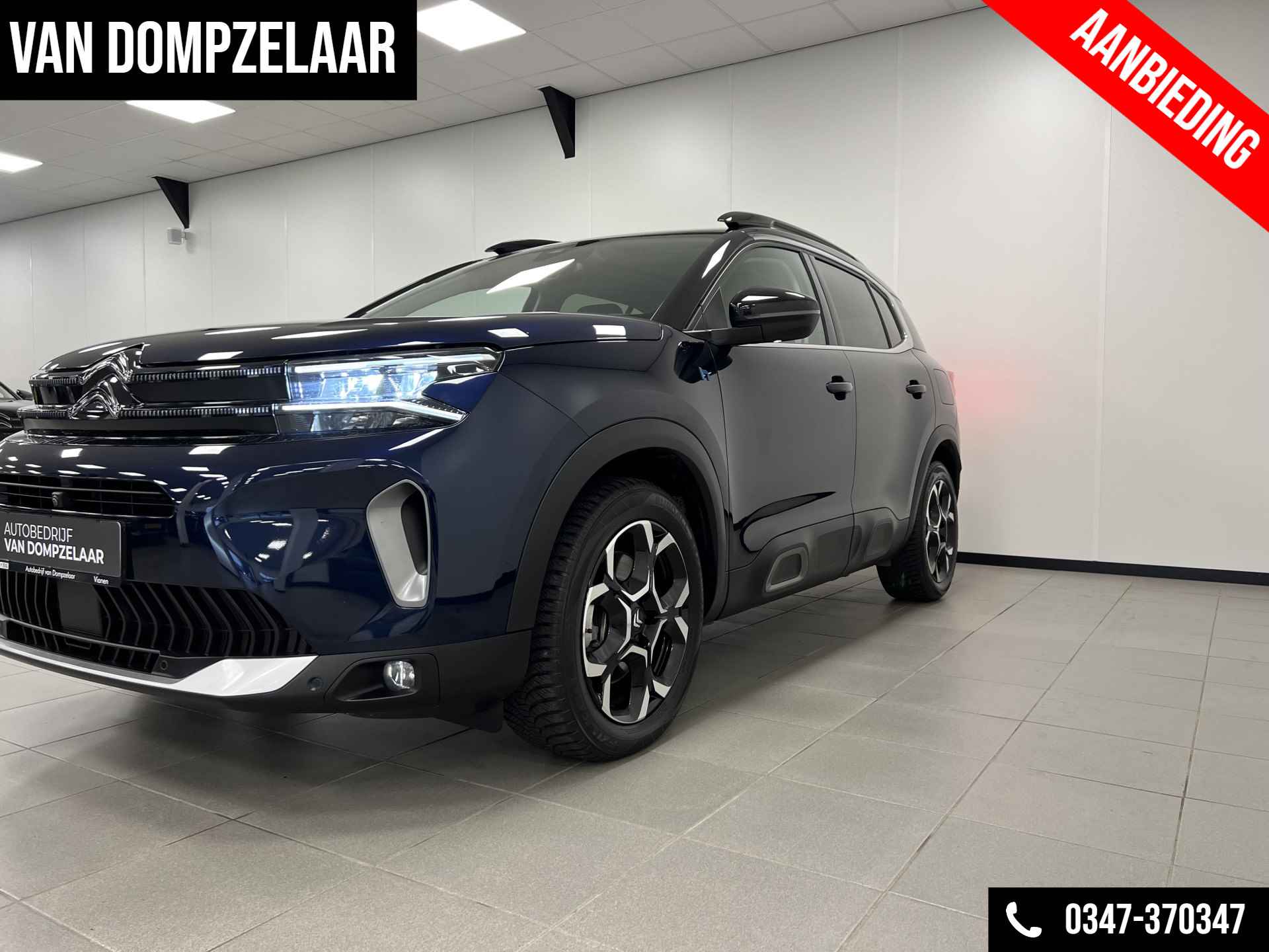 Citroën C5 Aircross 1.6 Plug-in Hybrid Max / LEDER / 225PK / AUTOMAAT / PANO / NAVI / CAMERA / - 12/58