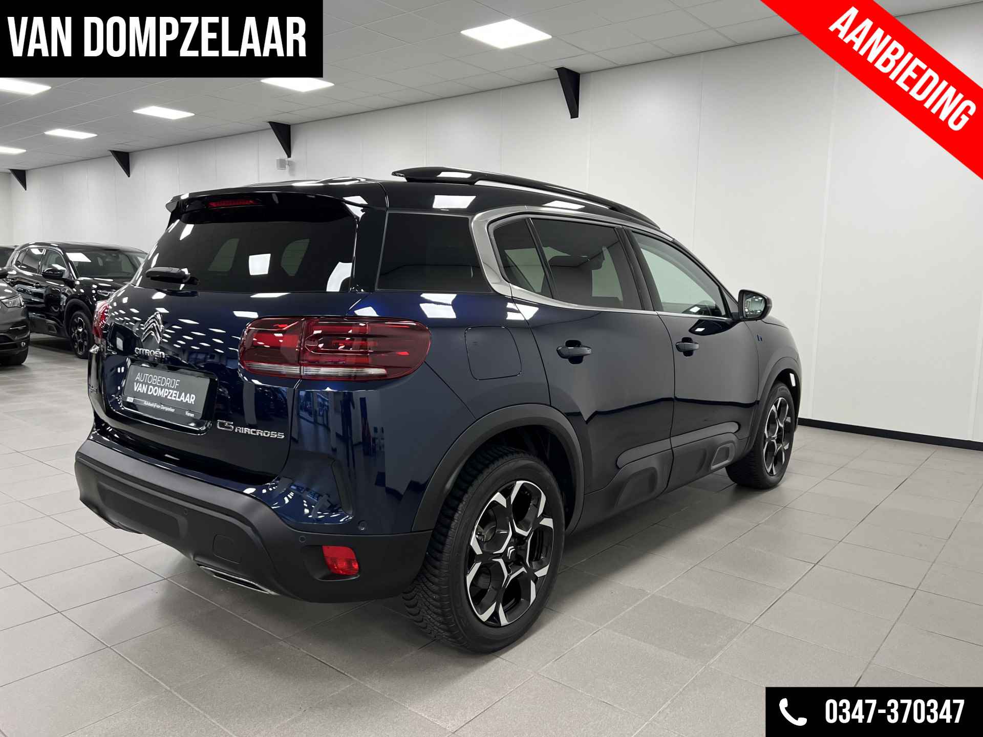 Citroën C5 Aircross 1.6 Plug-in Hybrid Max / LEDER / 225PK / AUTOMAAT / PANO / NAVI / CAMERA / - 19/58