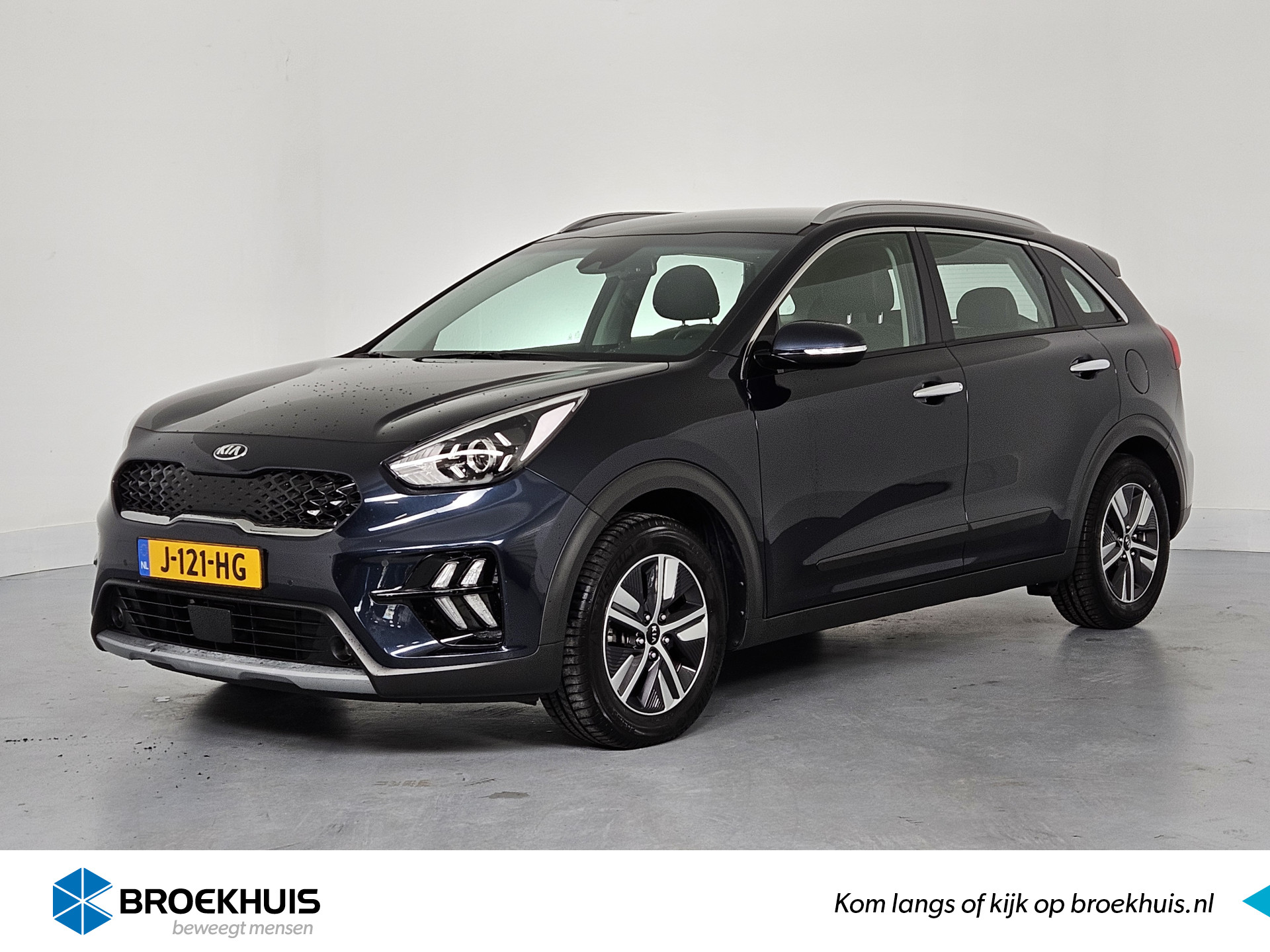 Kia Niro 1.6 GDi Hybrid DynamicLine | Trekhaak | Camera | Adaptive Cruise | Navigatie | Climate Control | Parkeersensoren | Dealer Onderh