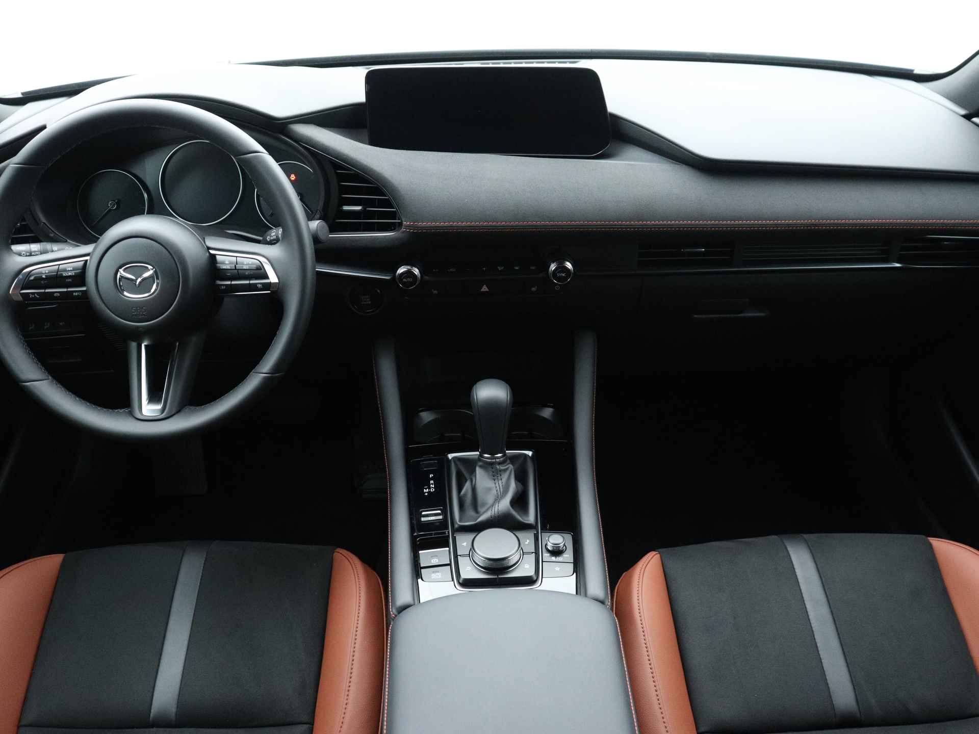 Mazda 3 2.0 e-SkyActiv-X M Hybrid 186 Nagisa | Aero pakket | Bose | Leder interieur | Stoelgeheugen | Stoelverwarming | - 6/46