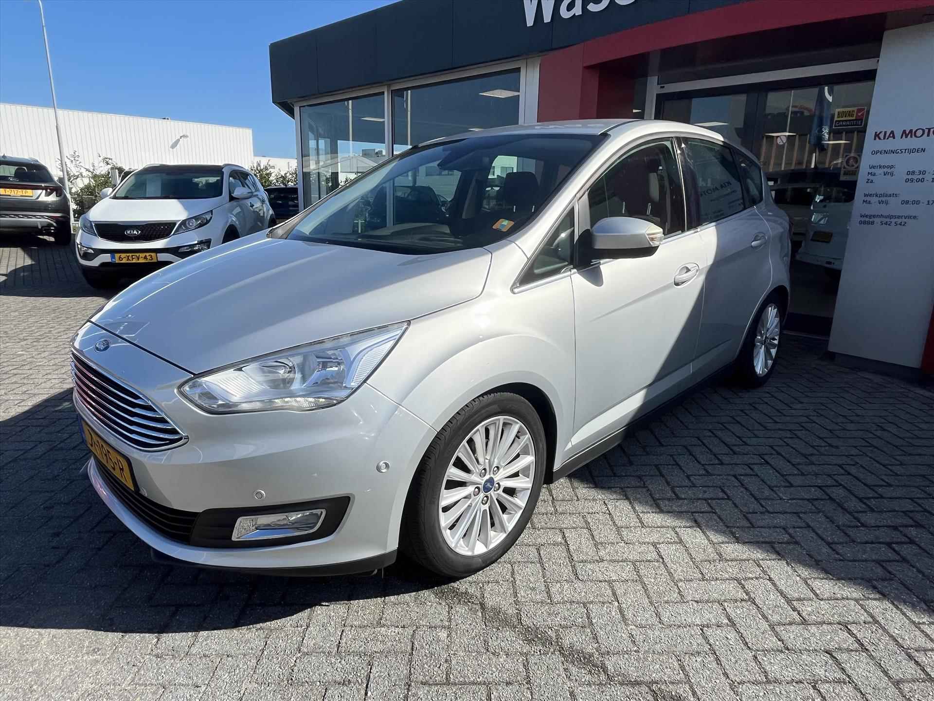 Ford C-Max 1.0 EcoBoost 125pk Titanium | Climatronic | Parkeersensoren voor / achter | Trekhaak | - 8/26