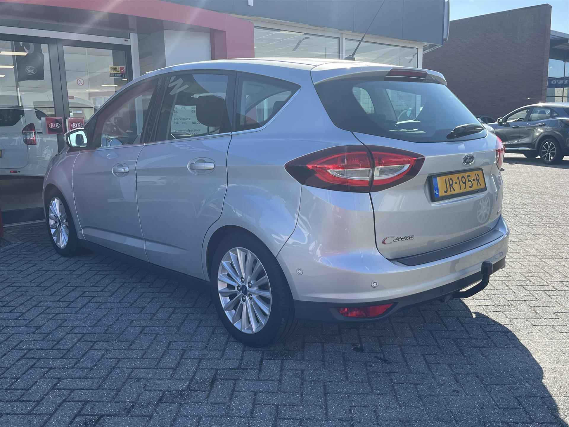 Ford C-Max 1.0 EcoBoost 125pk Titanium | Climatronic | Parkeersensoren voor / achter | Trekhaak | - 18/26