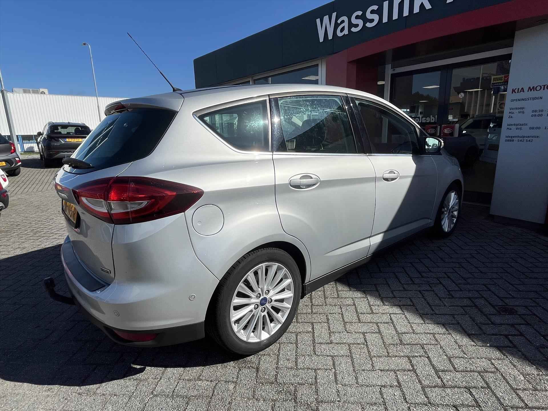 Ford C-Max 1.0 EcoBoost 125pk Titanium | Climatronic | Parkeersensoren voor / achter | Trekhaak | - 19/26