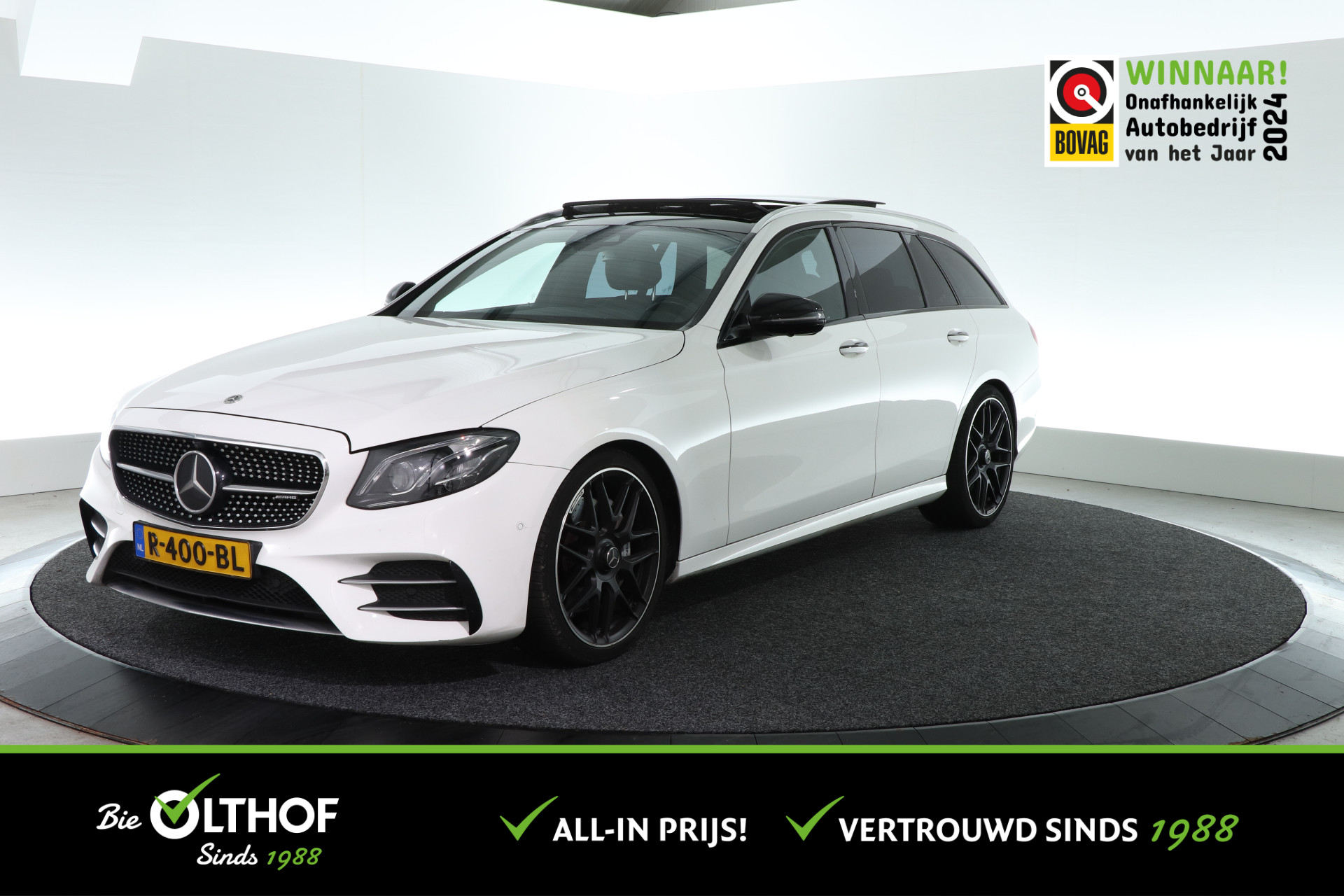 Mercedes-Benz E-Klasse Estate AMG 43 4MATIC Premium Plus | 402 PK | SCHUIF-KANTEL | ELEK. TREKHAAK |