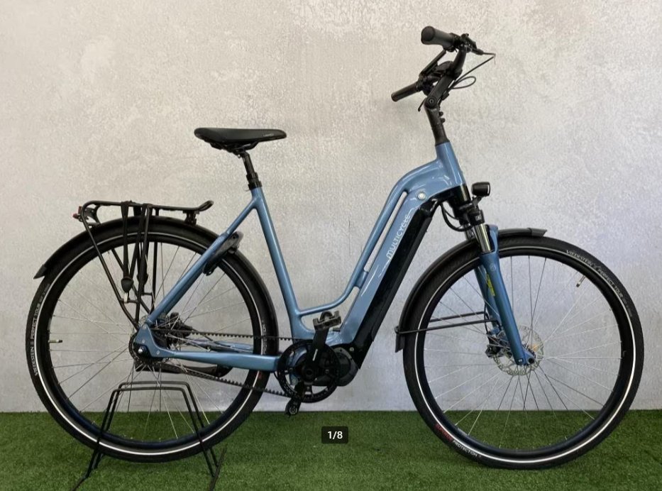 Multicycle Legacy Emb 504Wh. Dames Blauw 57cm