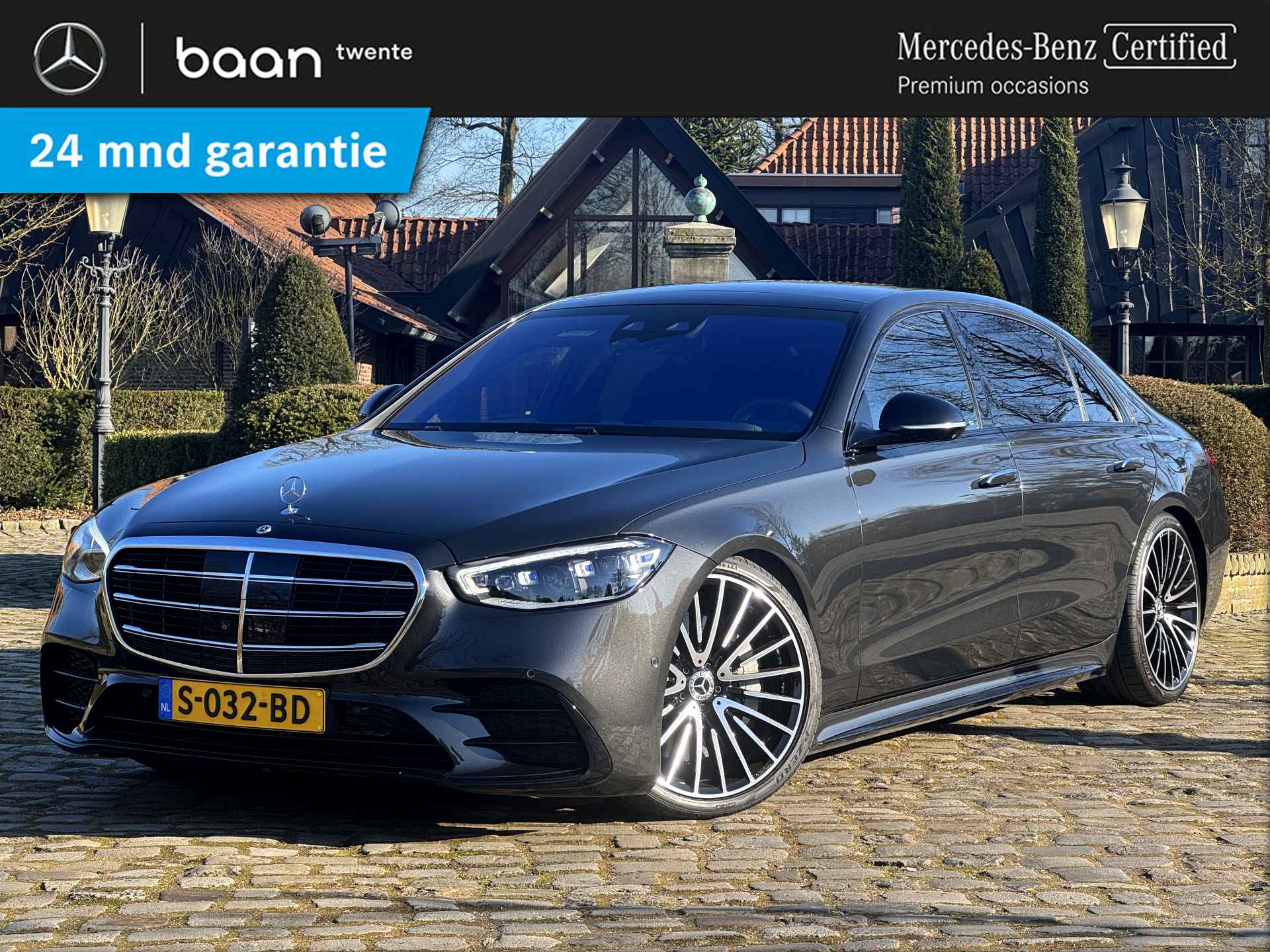 Mercedes-Benz S-Klasse S 580 e Lang AMG Line | First Class Achter. | Airmatic | Panoramadak | Achterasbesturing | Burmester Sound 3D | Distronic | Stoe - 1/24