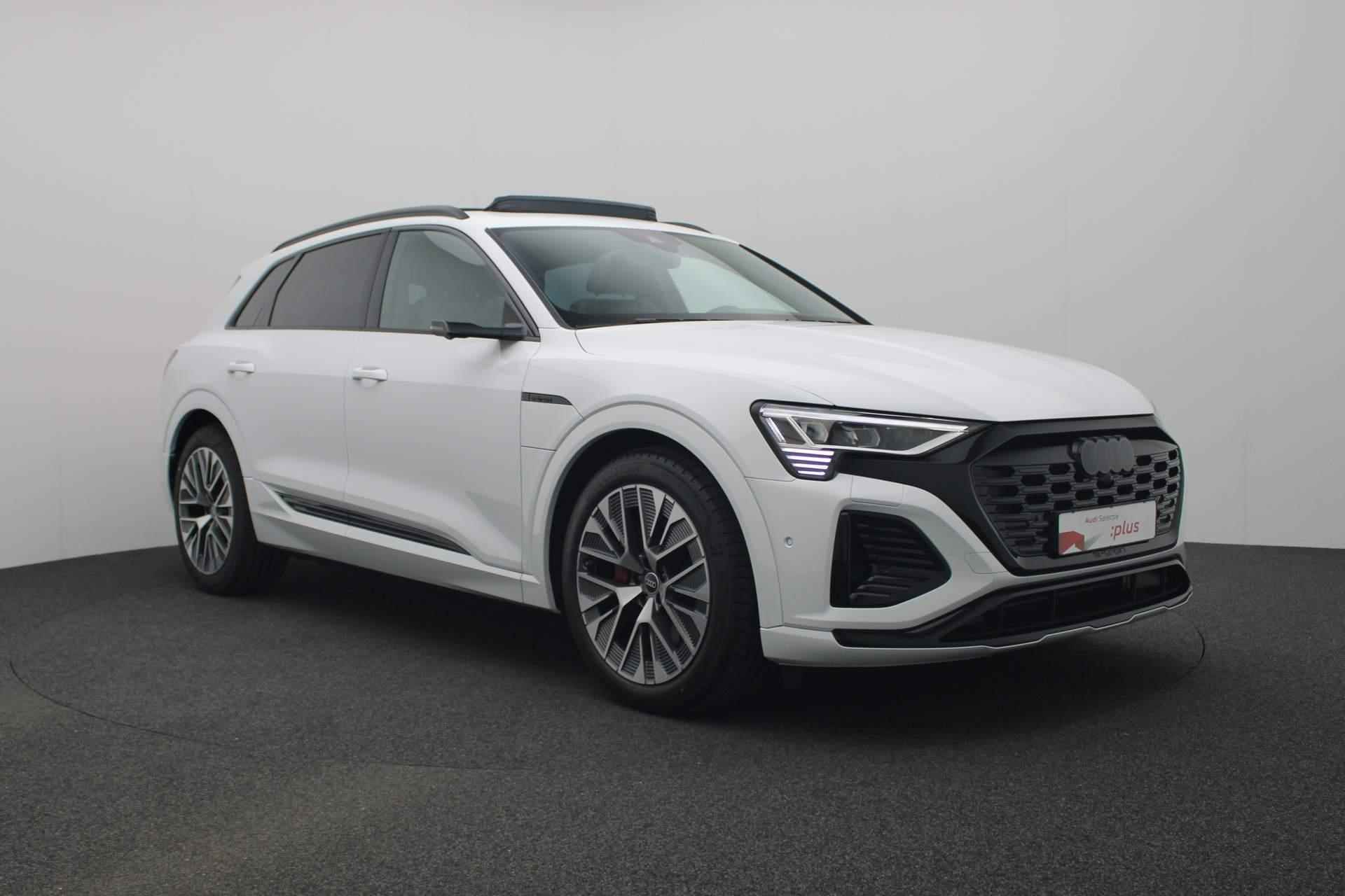 Audi Q8 e-tron 55 quattro 408PK S Edition 115 kWh | S-Line | Pano | 360 camera | Matrix LED | 21 inch - 38/46