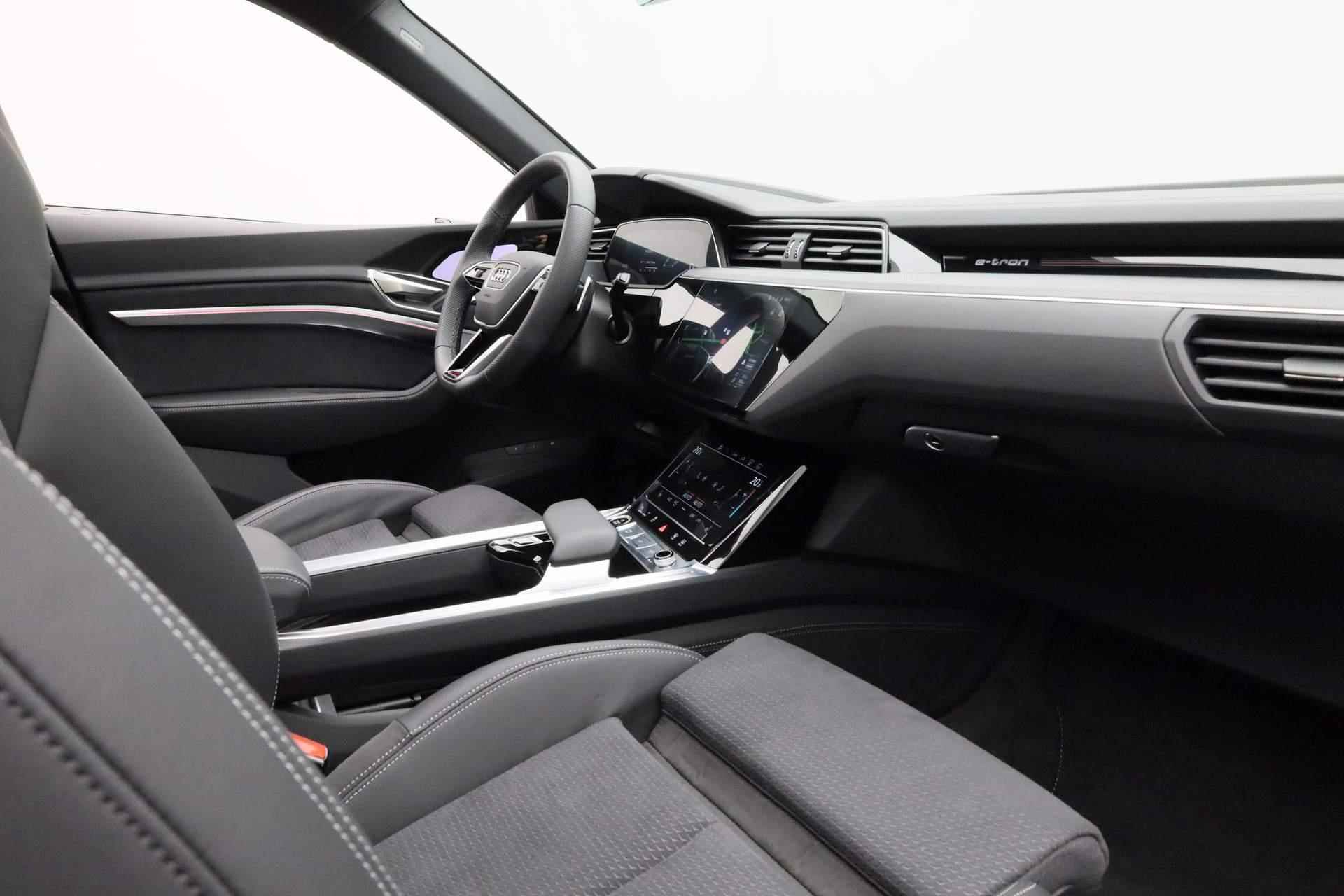 Audi Q8 e-tron 55 quattro 408PK S Edition 115 kWh | S-Line | Pano | 360 camera | Matrix LED | 21 inch - 42/46