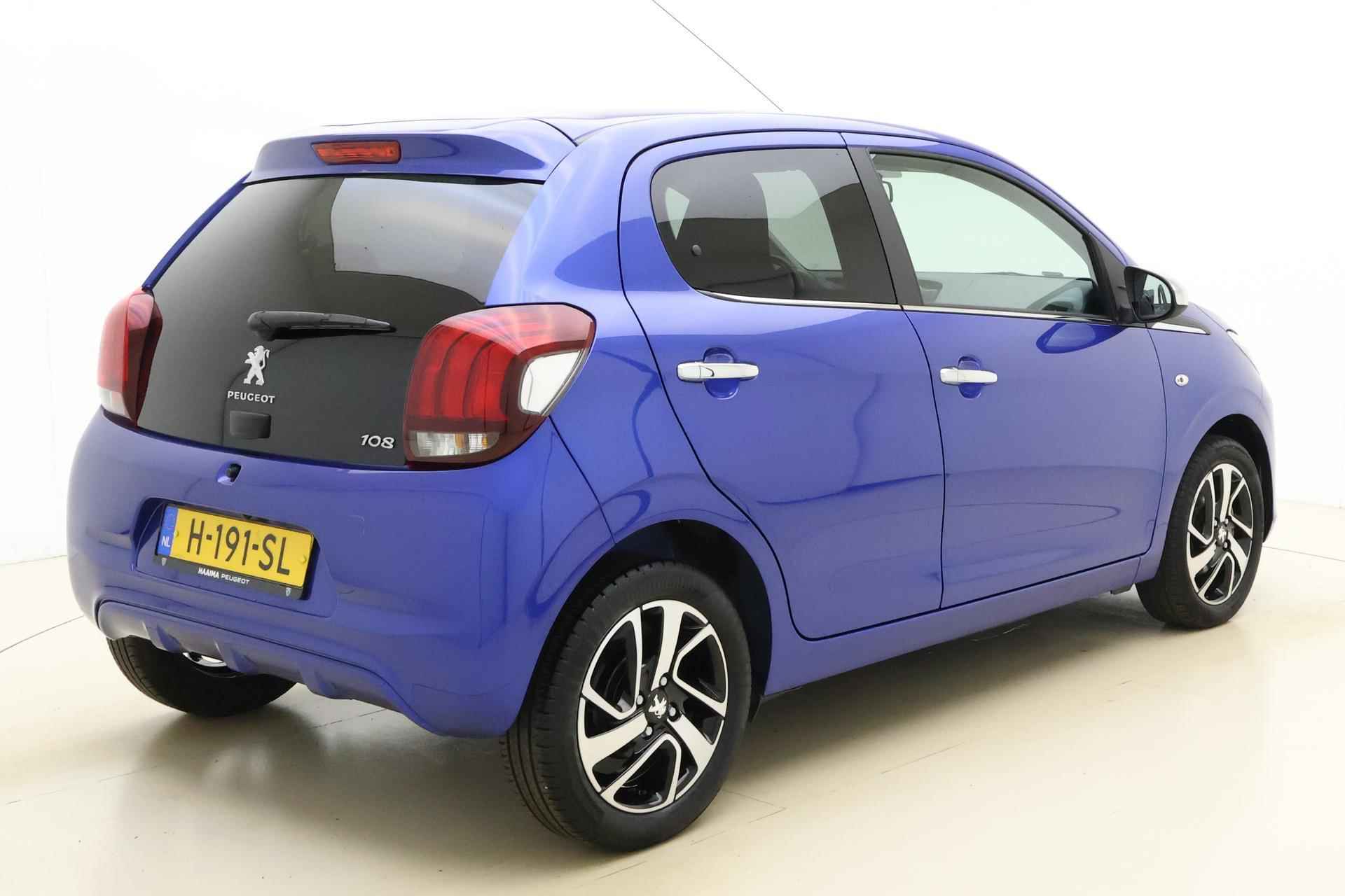 Peugeot 108 1.0 e-VTi Allure 72 PK | Handgeschakeld | 5-Deurs | Touchscreen | Camera  | Stuurwielbediening | Elektrische ramen | Licht metalen velgen | 1e eigenaar - 3/29