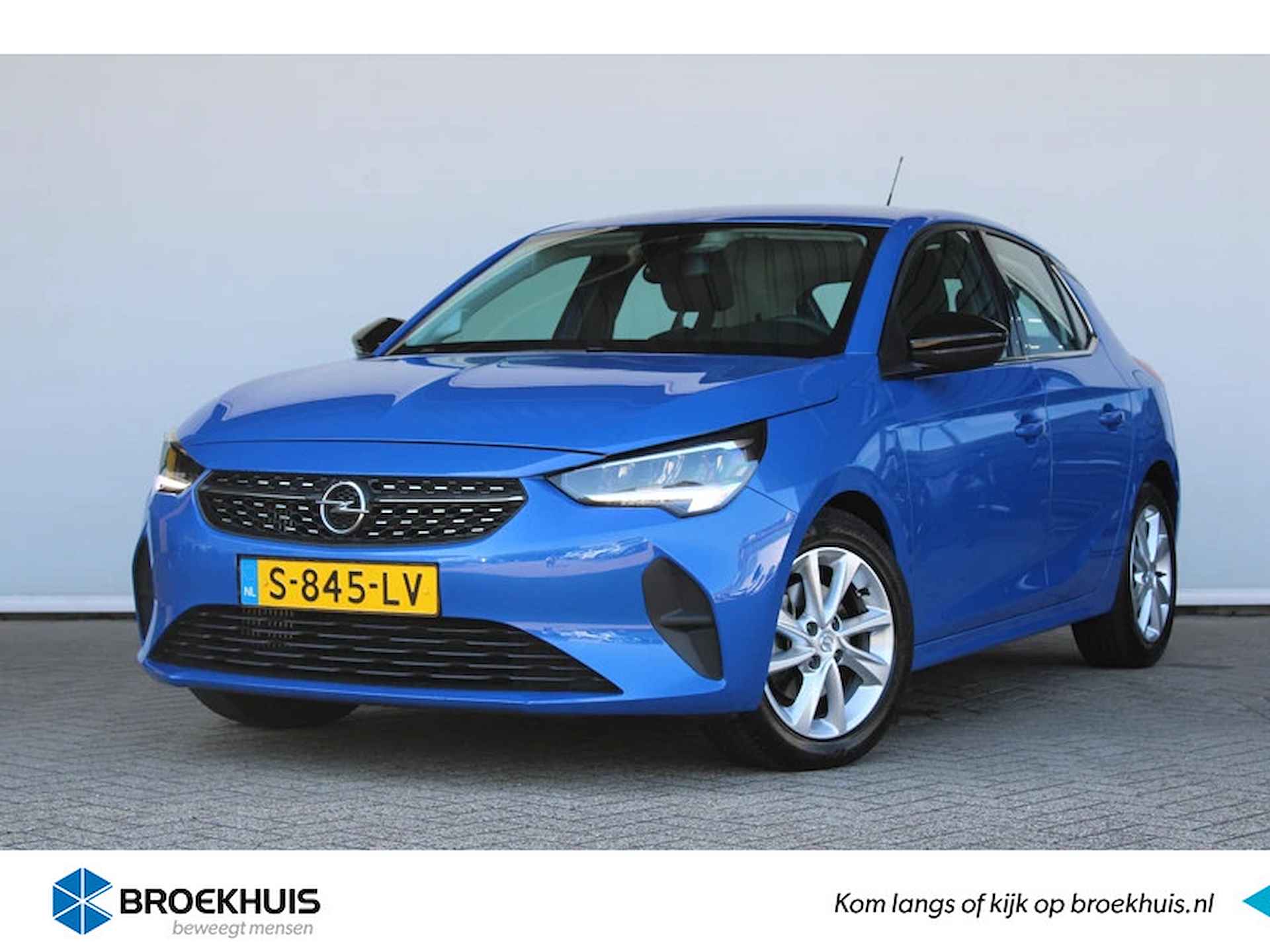 Opel Corsa 1.2 Elegance 100 pk Lichtmetalen velgen 16" | Verkeersbord detectie | Apple Carplay/Android Auto | LED dagrijverlichting | Cruise contr