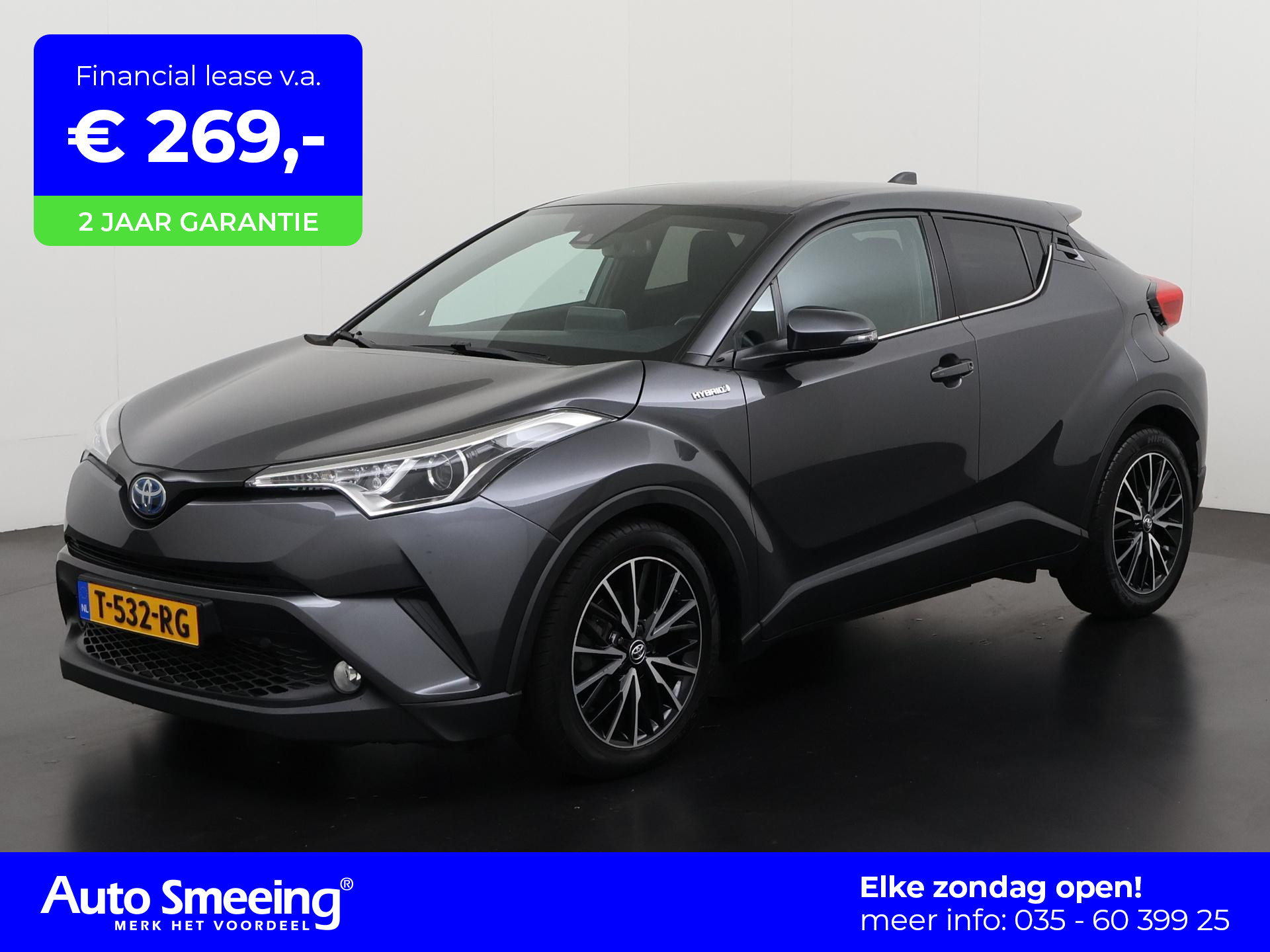 Toyota C-HR 1.8 Hybrid Business Intro | Camera | Carplay | Adaptive cruise | Zondag open!