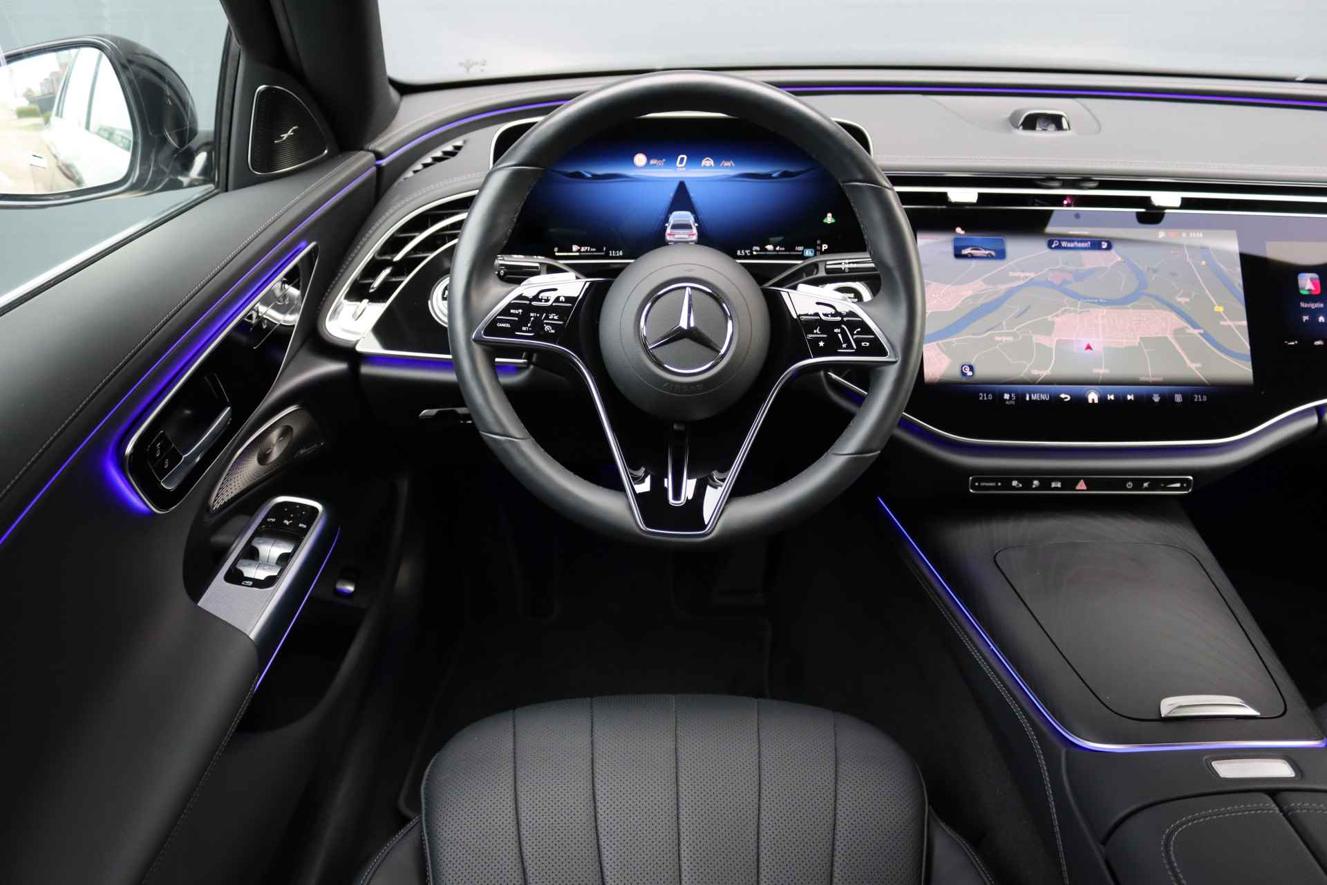 Mercedes-Benz E-Klasse 300 de Luxury Line Aut9 | Hyperscreen | Stoelventilatie | Distronic+ | Burmester 4D | Keyless Go | Rijassistentiepakket+ | Leder | Exclusief pakket | Camera | - 28/39