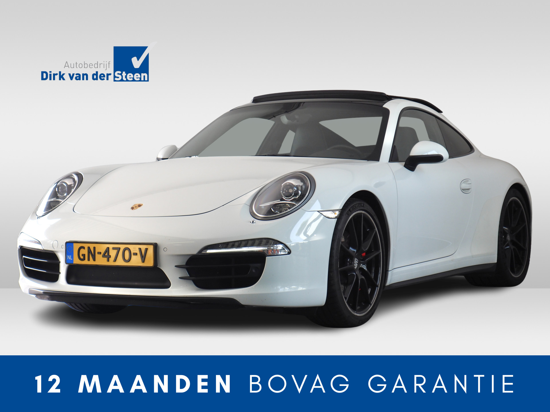 Porsche 911 3.8 Carrera 4S | Sport Chrono Pack | Panoramadak | Navigatie | Stoelverwarming | Achteruitrijcamera | Parkeersensoren voor- en achter | Sportuitlaat | bij viaBOVAG.nl