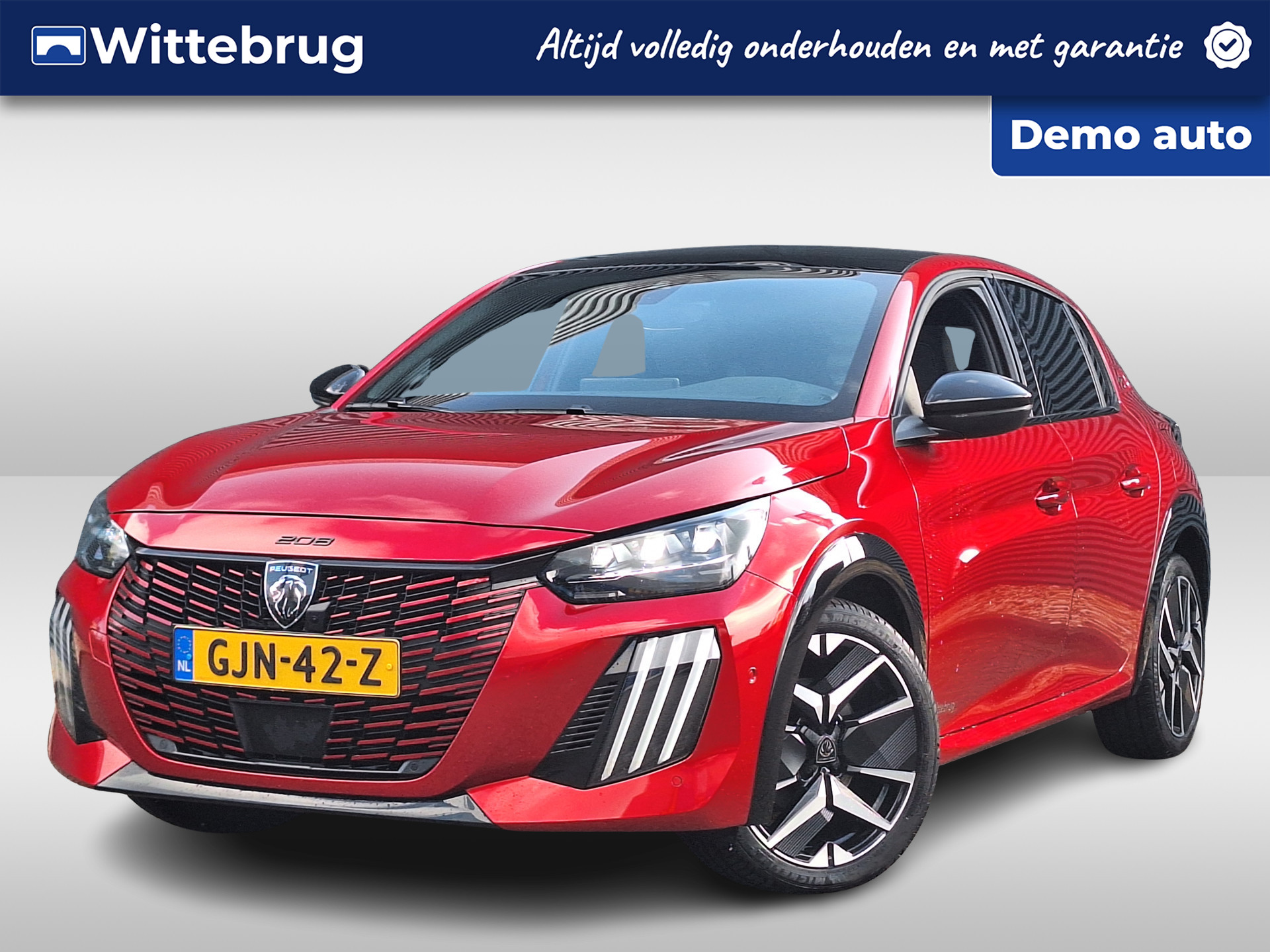 Peugeot 208 Hybrid 100 e-DCS6 GT | Automaat | Nieuw Model | Panoramadak | Zeer Complete Uitvoering |