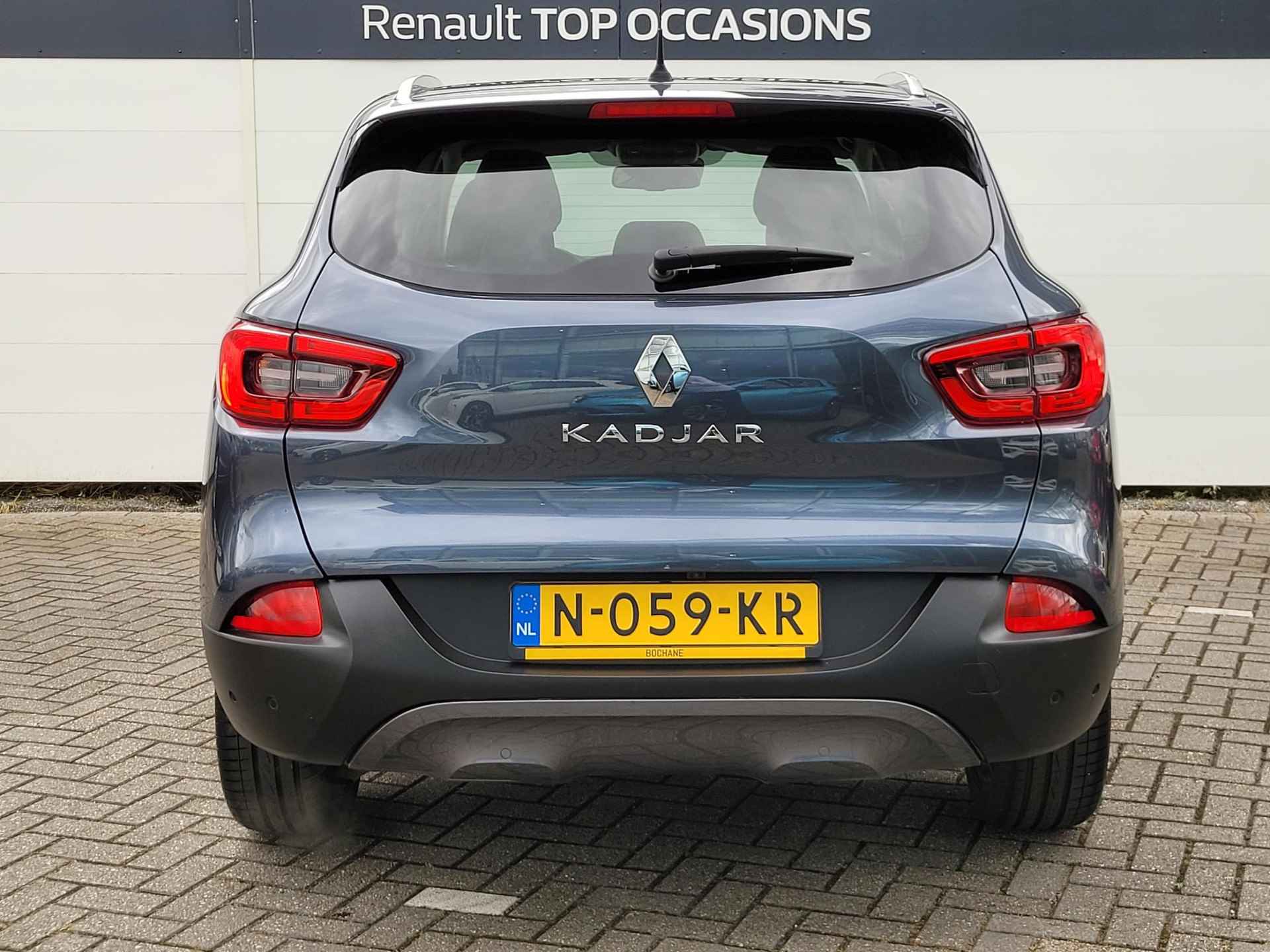 Renault Kadjar 1.2 TCe 130 Intens | Clima | Cruise | LED | Navi | A. Camera | LMV. | Distr. ketting vv. | Dealer Onderhouden! - 6/30