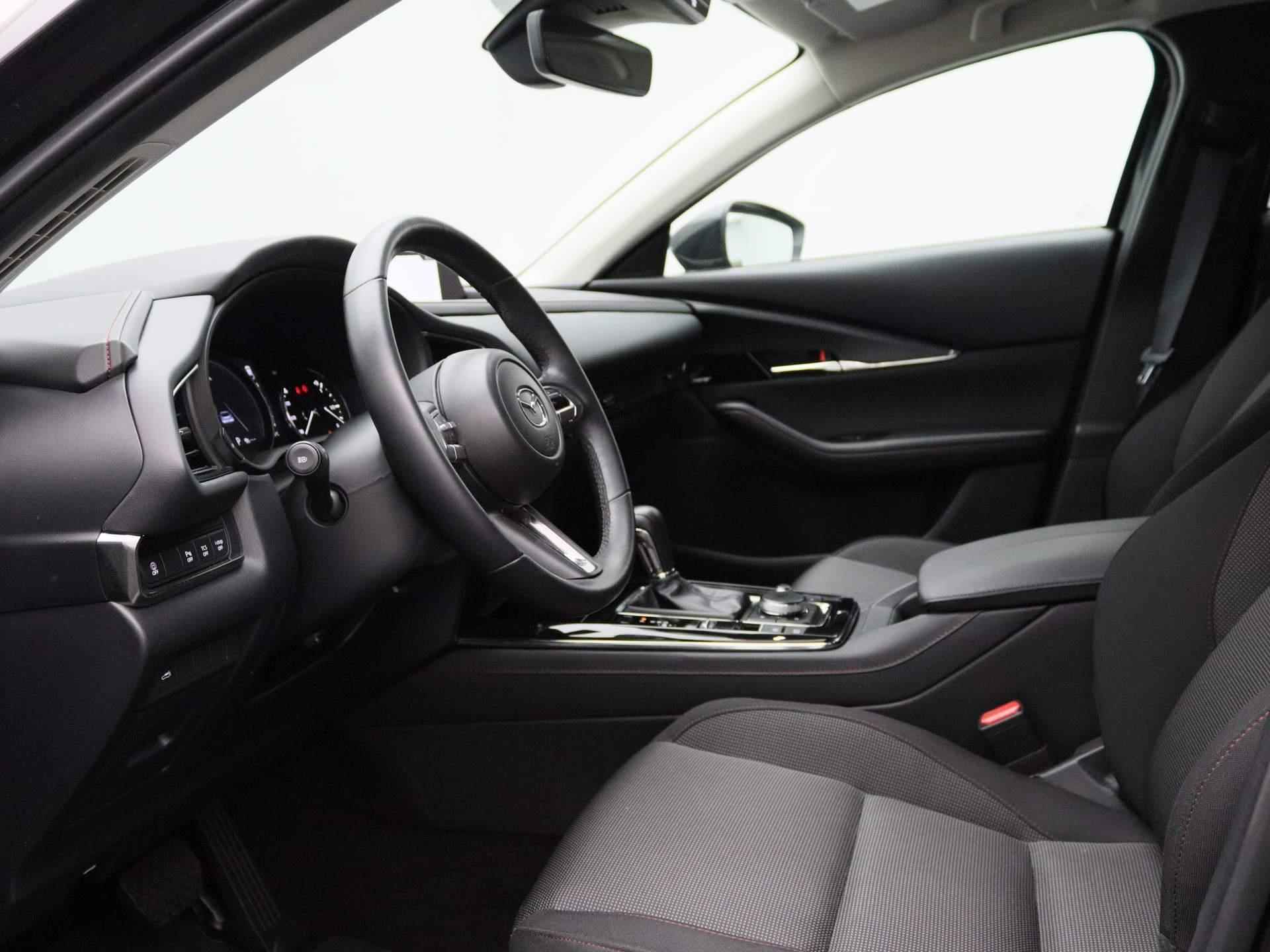 Mazda CX-30 2.0 e-SkyActiv-G M Hybrid Sportive | BOSE AUDIO | APPLE CARPLAY | ANDOID AUTO| CLIMATE CONTROL | STOELVERWARMING | ACHTERUITRIJCAMERA | ADAPTIVE CRUISE-CONTROL | ELEKTRISCHE ACHTERKLEP | HEAD-UP DISPLAY | - 30/39