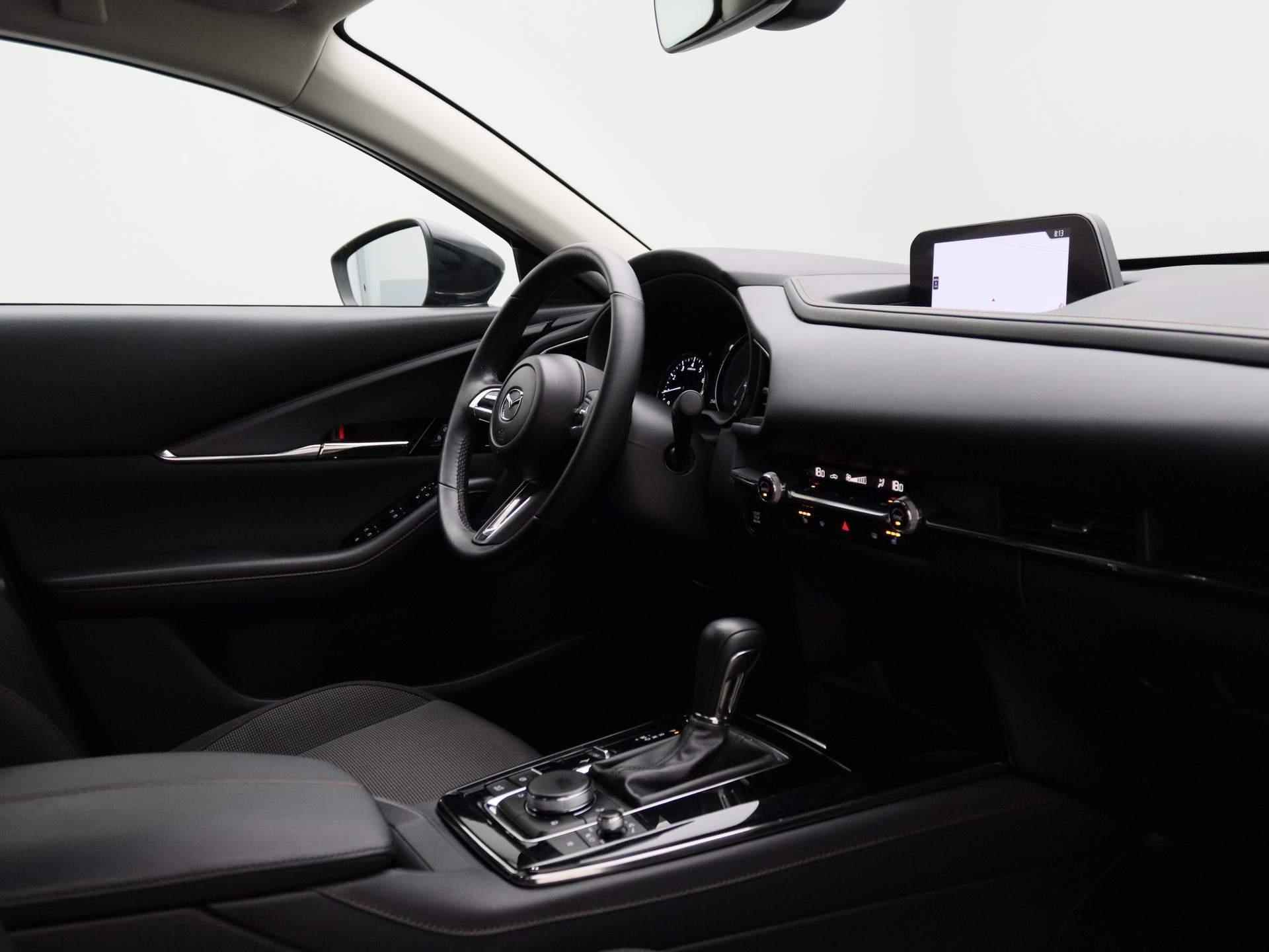 Mazda CX-30 2.0 e-SkyActiv-G M Hybrid Sportive | BOSE AUDIO | APPLE CARPLAY | ANDOID AUTO| CLIMATE CONTROL | STOELVERWARMING | ACHTERUITRIJCAMERA | ADAPTIVE CRUISE-CONTROL | ELEKTRISCHE ACHTERKLEP | HEAD-UP DISPLAY | - 31/39
