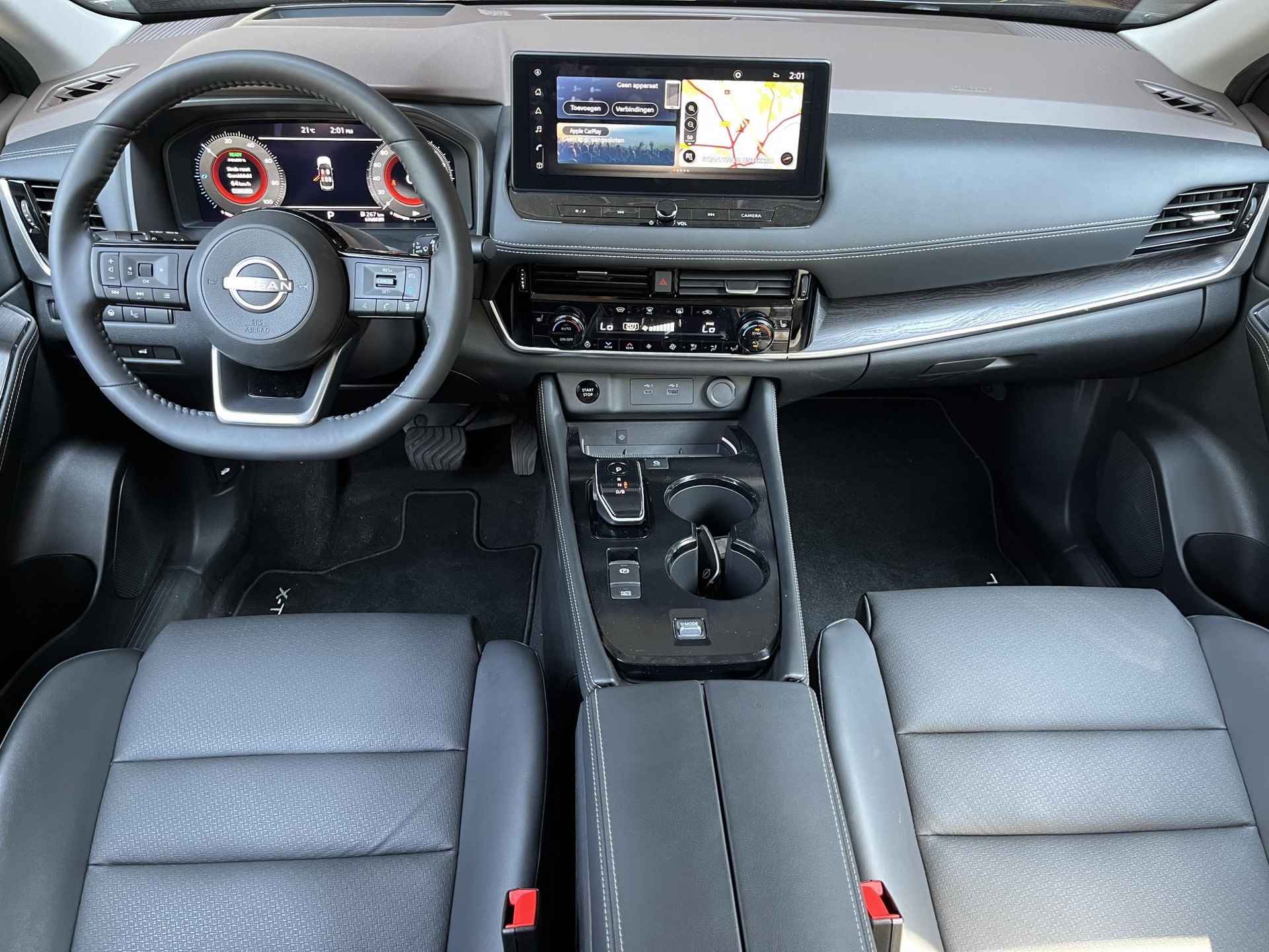 Nissan X-Trail 1.5 e-Power Tekna  / Schuif-/ Kanteldak / Lederen bekleding / Pro pilot (Adaptieve cruise control / Dodehoekdetectie / Lane assist) / Climate control / Rondomzichtcamera / Elektrische achterklep / elektrisch vestebare voorstoelen met memory / Apple carplay & Android auto - 2/52