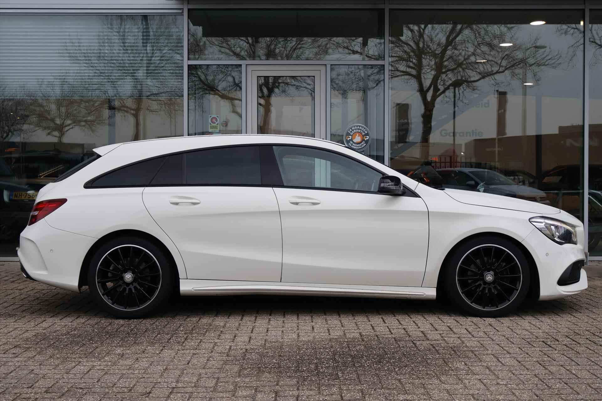 Mercedes CLA-Klasse Shooting Brake 180 AMG-LINE I Navi I LED I Night Pakket I Parkeersensoren - 12/43