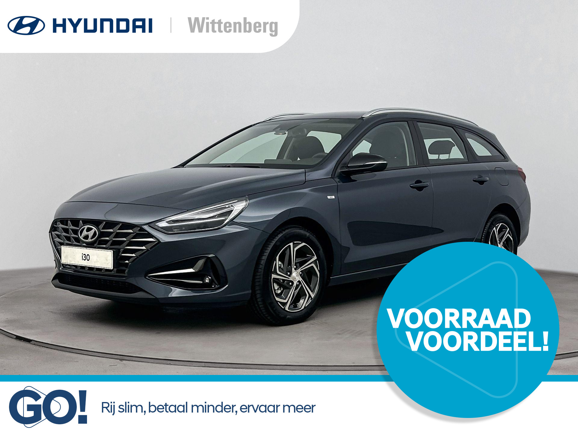 Hyundai i30 Wagon 1.0 T-GDi MHEV COMFORT SMART | INCLUSIEF € 7500,- KORTING!!! | DIRECT LEVERBAAR | OP=OP| NAVI | CAMERA | KEYLESS | CLIMA | CRUISE |