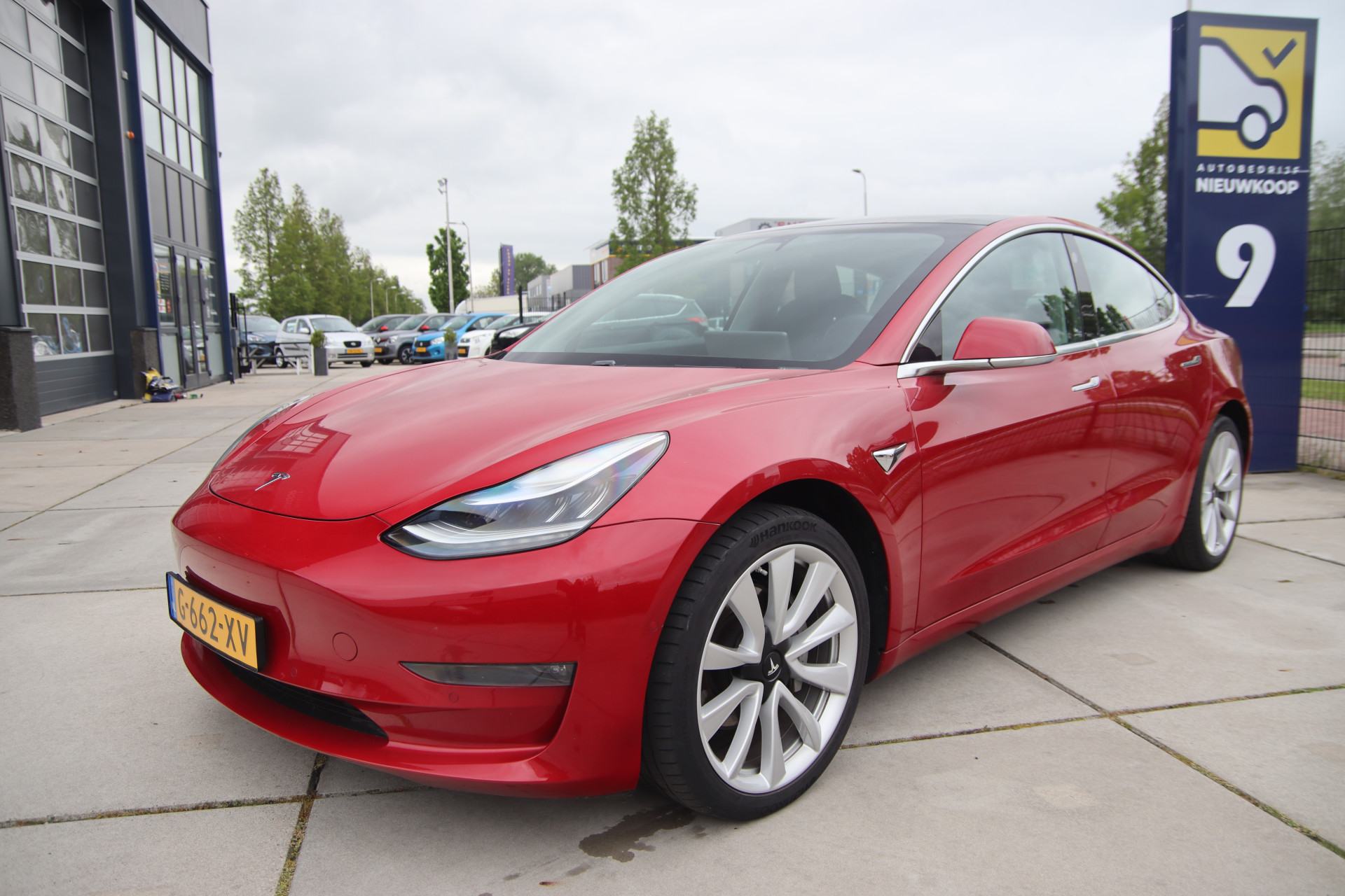 Tesla Model 3 Long Range dual motor 455pk Leder, Pano, Autopilot, 1e eig, BTW ZOMER SALE!