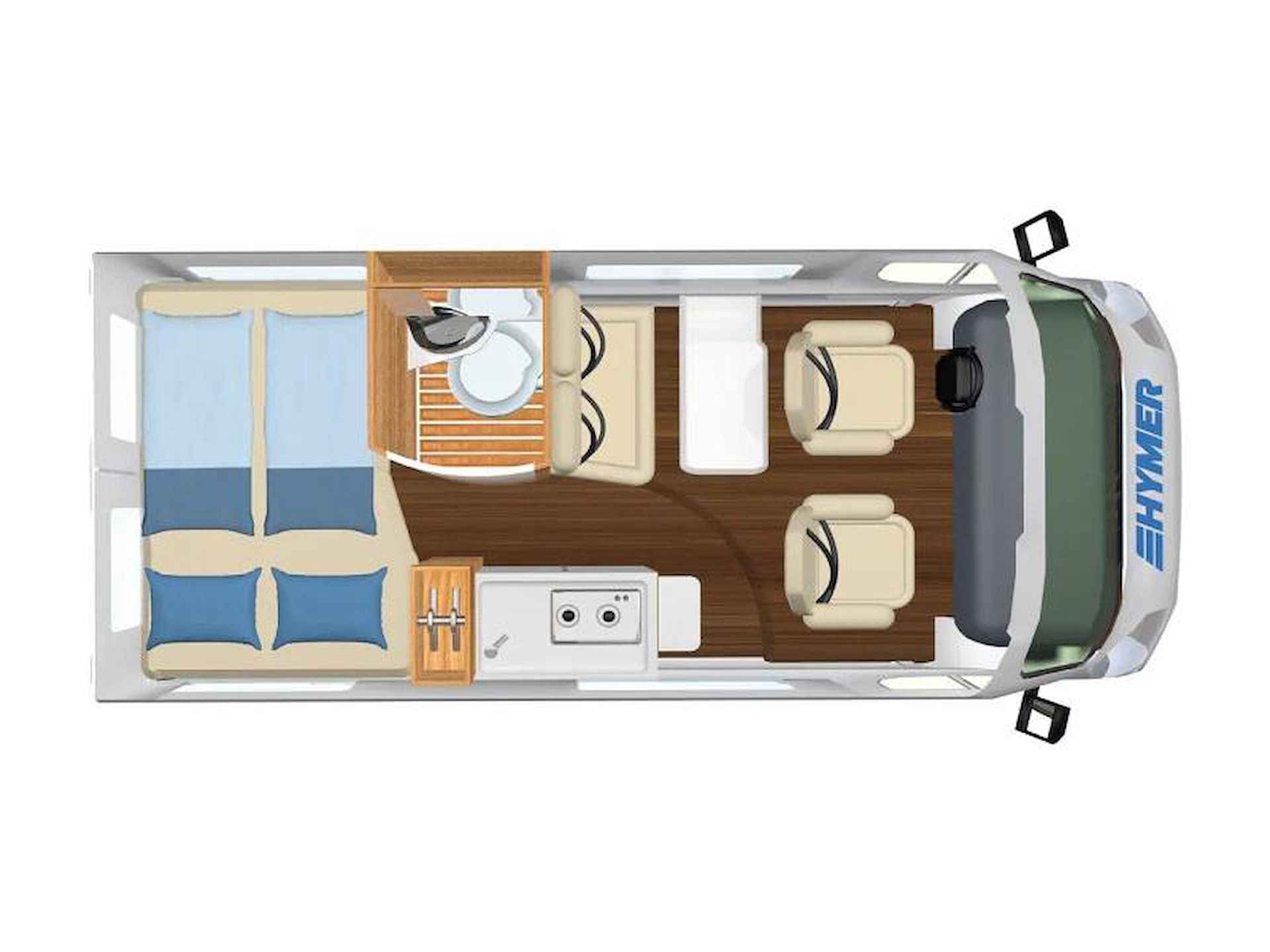 Hymer Free 540 Blue Evolution-Autom - 5/13