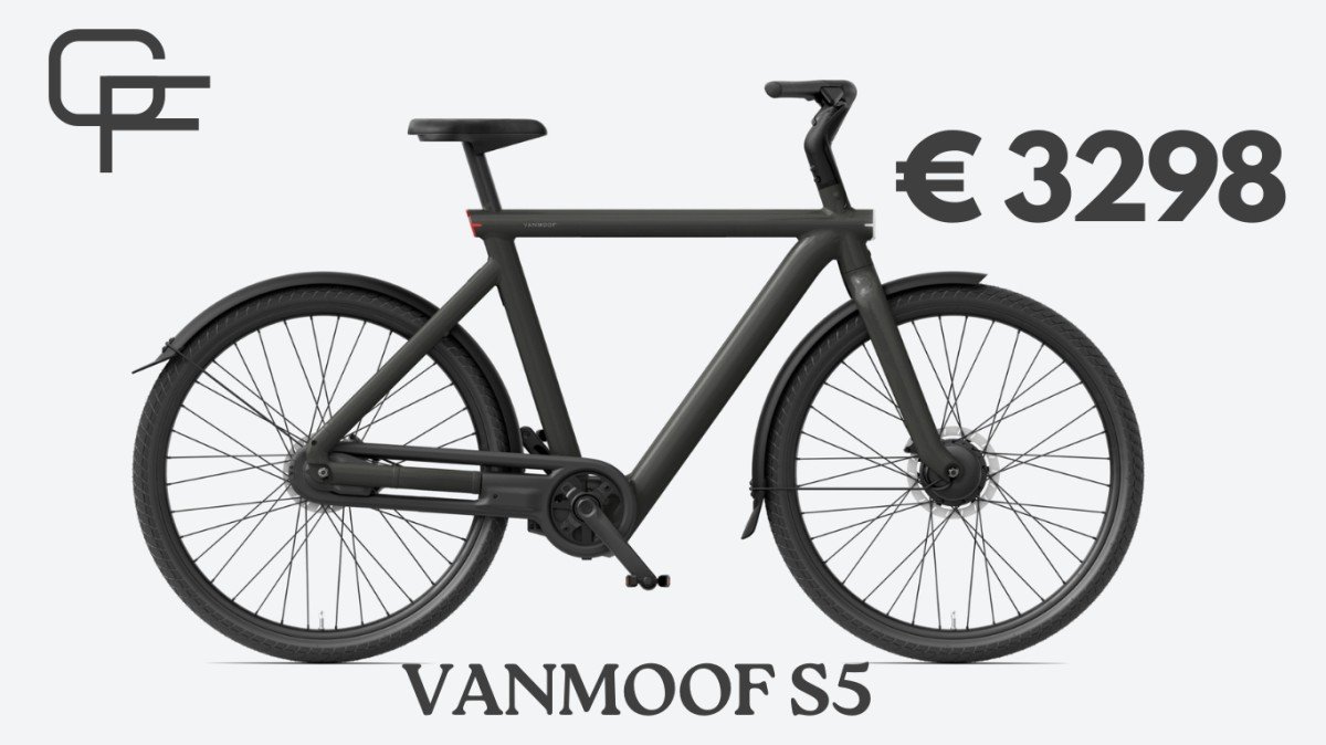 VANMOOF S5 Heren Dark Gray 2024