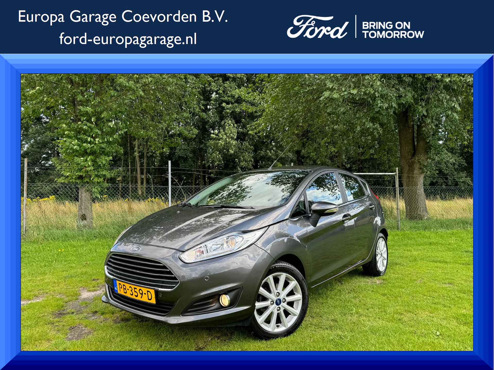 Ford Fiesta 1.0 EcoBoost 100PK Titanium | NAVI | CRUISE | CLIMA | PARKEERSENSOREN | - 1/26