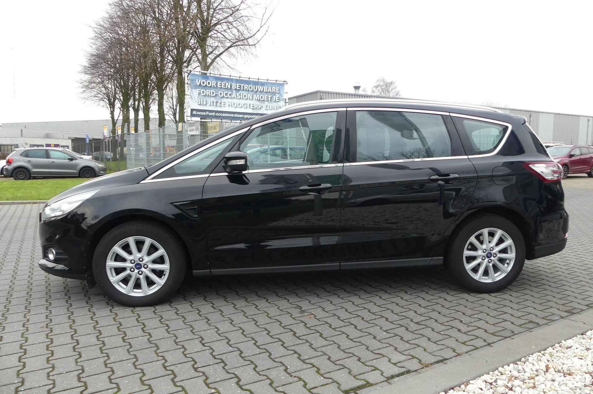 Ford S-Max 1.5 Titanium 7p. 150PK.7 PERSOONS.NAVI.CAMERA.WINTERPACK.CRUISE.PANTHER BLACK.100715KM. - 5/21