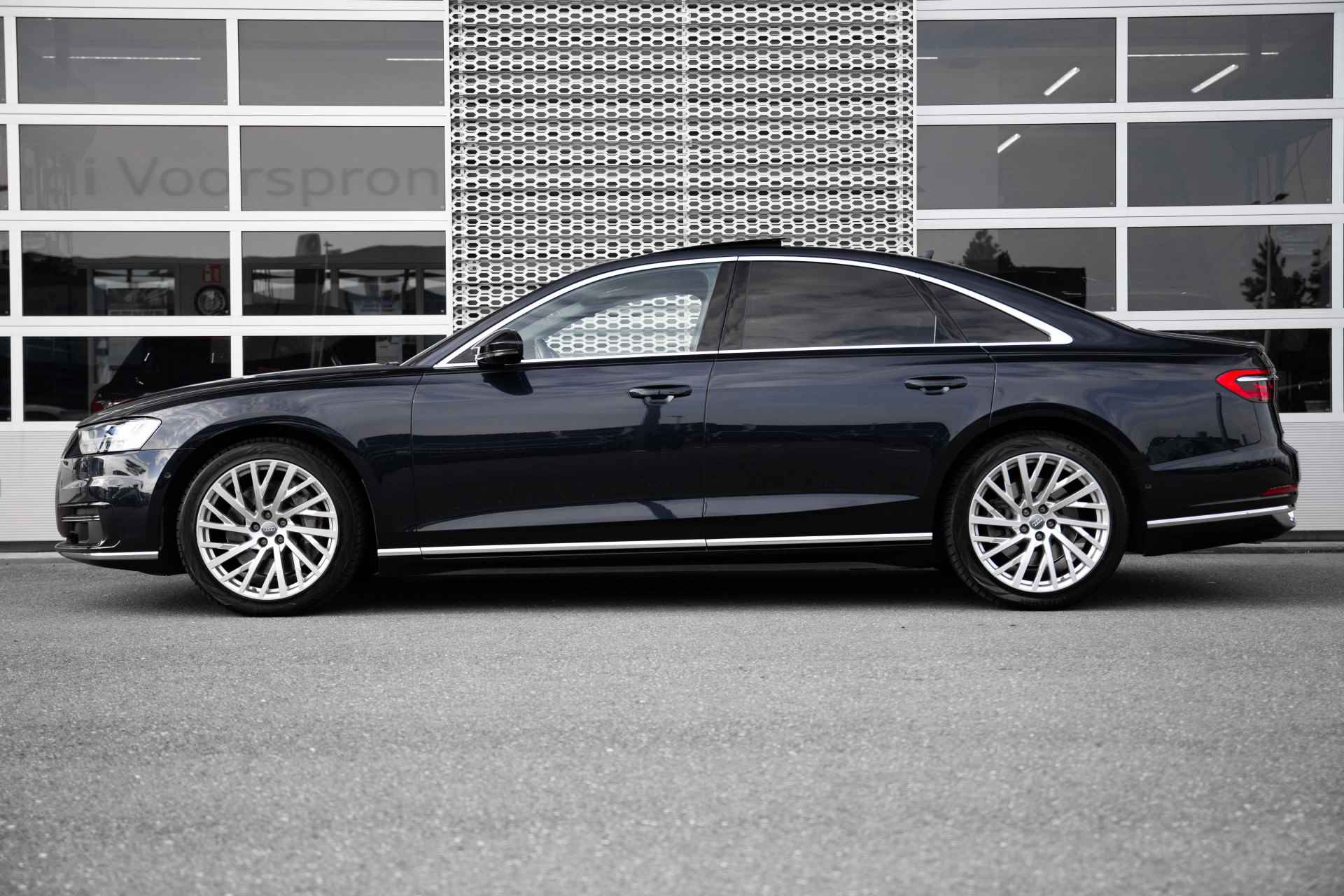 Audi A8 55 TFSI quattro Pro Line Plus | Panoramadak | Stoelventilatie + massagefunctie | Head up | Nachtzicht | Standkachel | 360 camera - 6/69