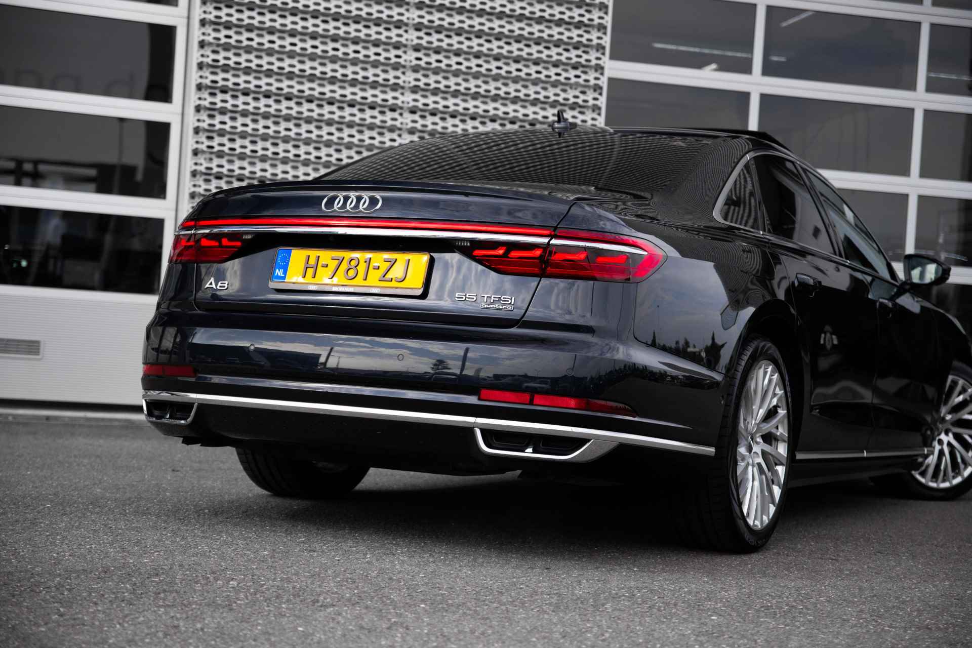 Audi A8 55 TFSI quattro Pro Line Plus | Panoramadak | Stoelventilatie + massagefunctie | Head up | Nachtzicht | Standkachel | 360 camera - 21/69