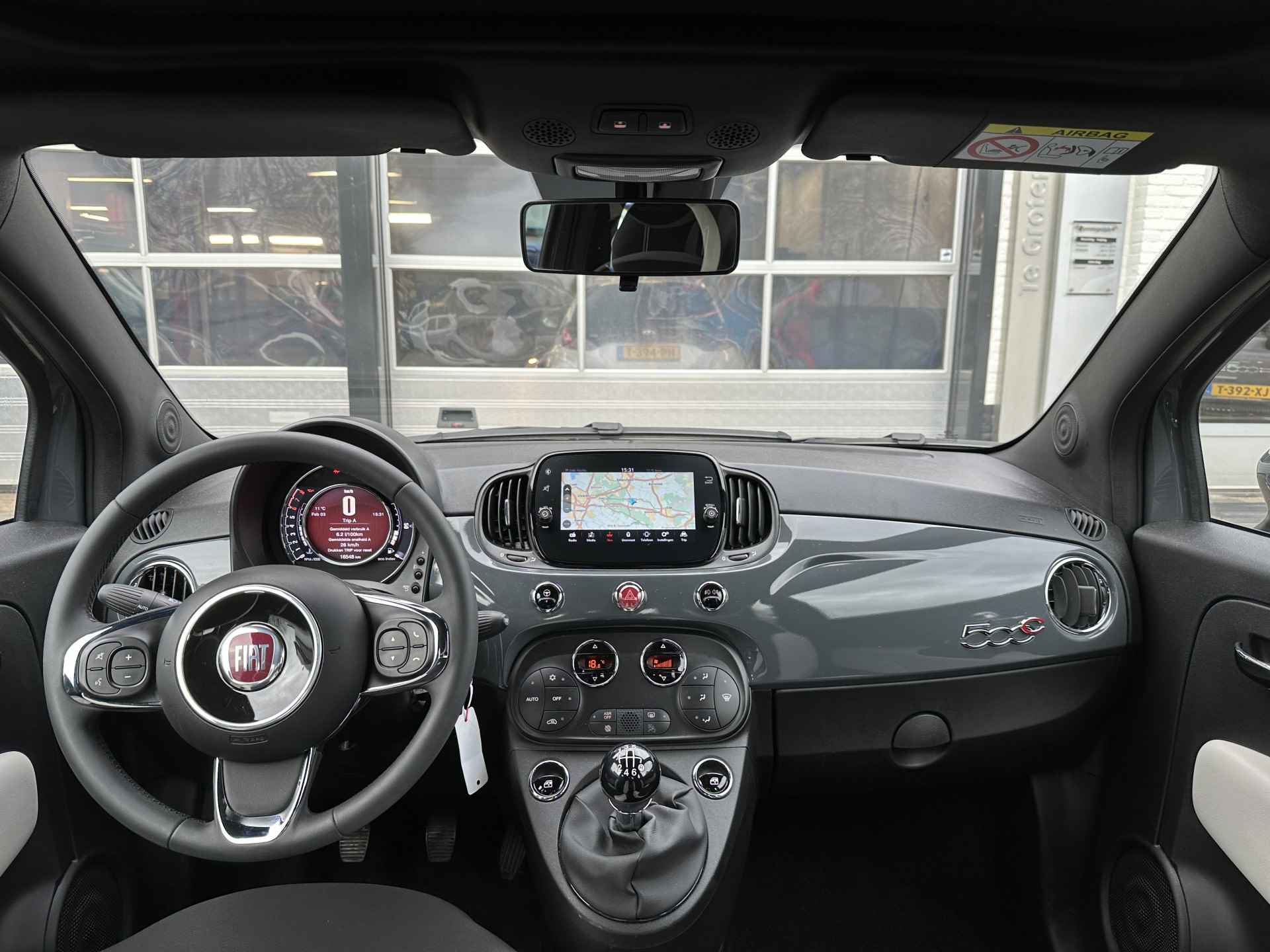 Fiat 500C Cabrio Dolcevita 1.0 Hybrid vb - 15/29