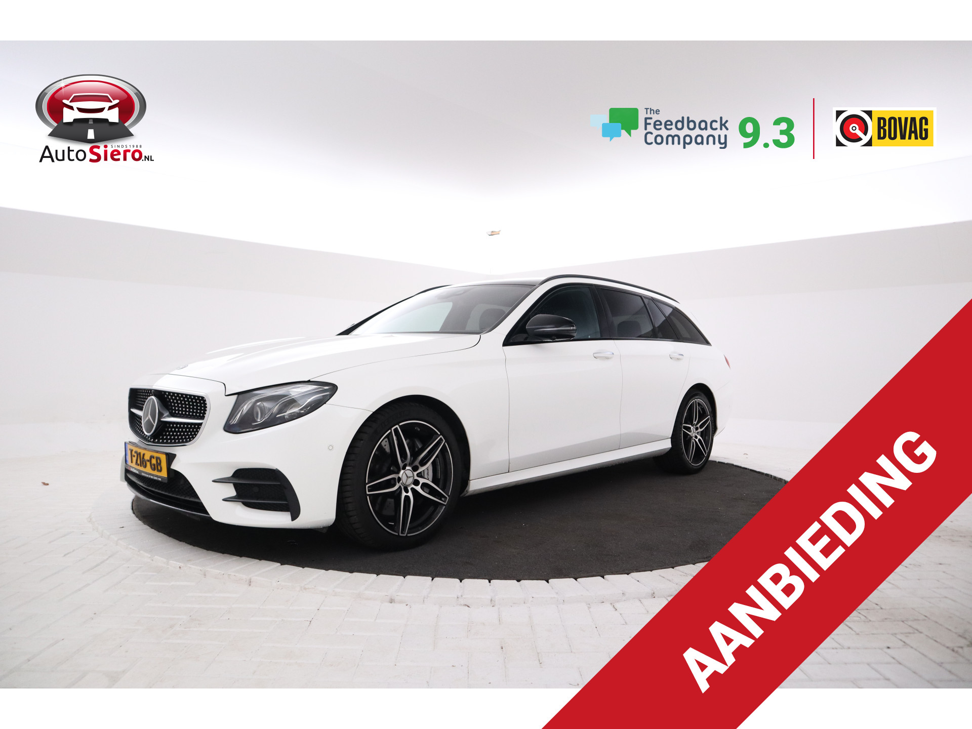 Mercedes-Benz E-Klasse Estate 53 AMG 4MATIC Premium Plus 435PK!! Camera, Navigatie, Stoelverwarming etc etc! bij viaBOVAG.nl