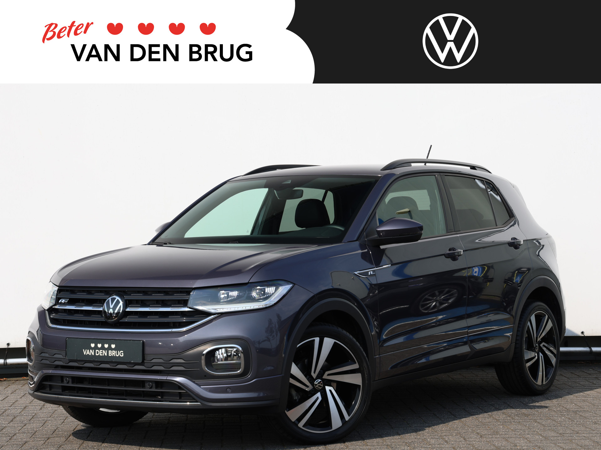 Volkswagen T-Cross 1.0 TSI R-Line 110pk DSG | LED | Navigatie | Climate control | Cruise control